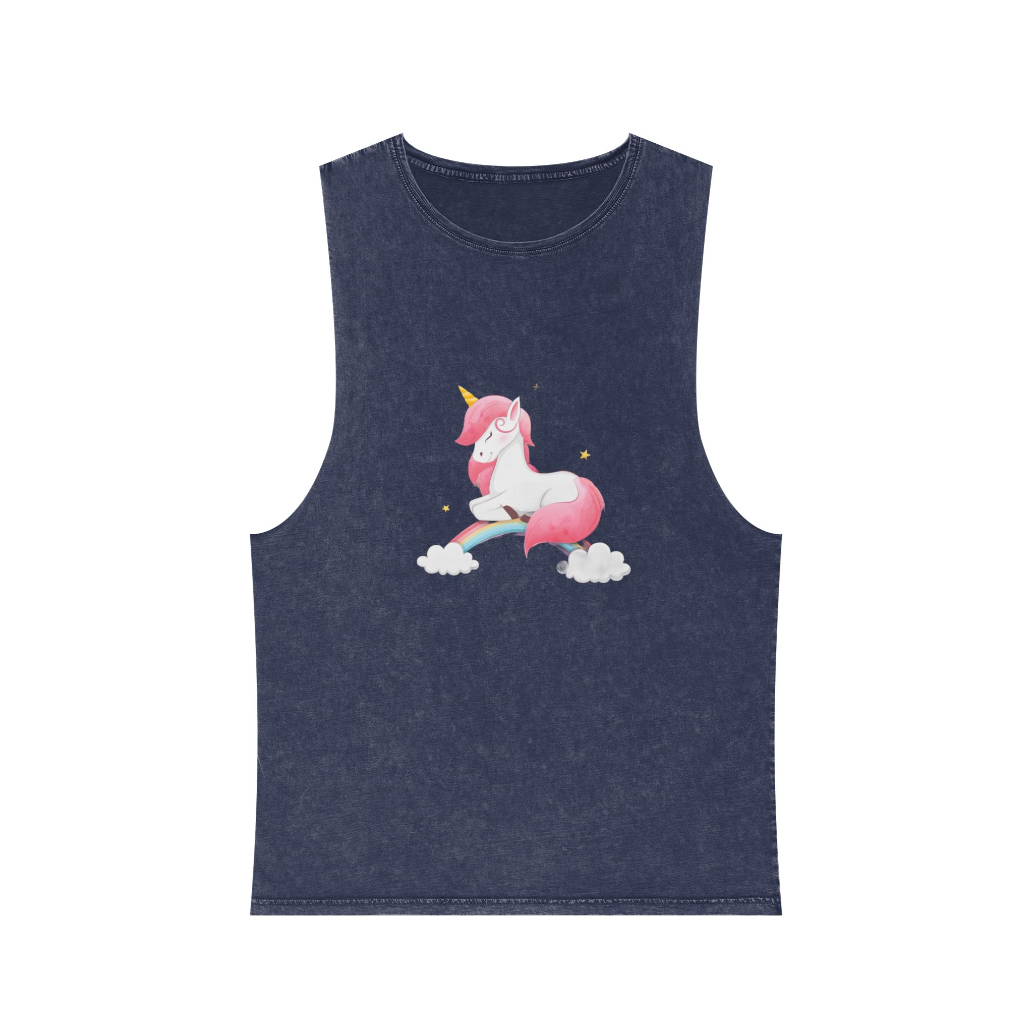 Unicorn V383 Unisex Stonewash Tank Top - Image 13