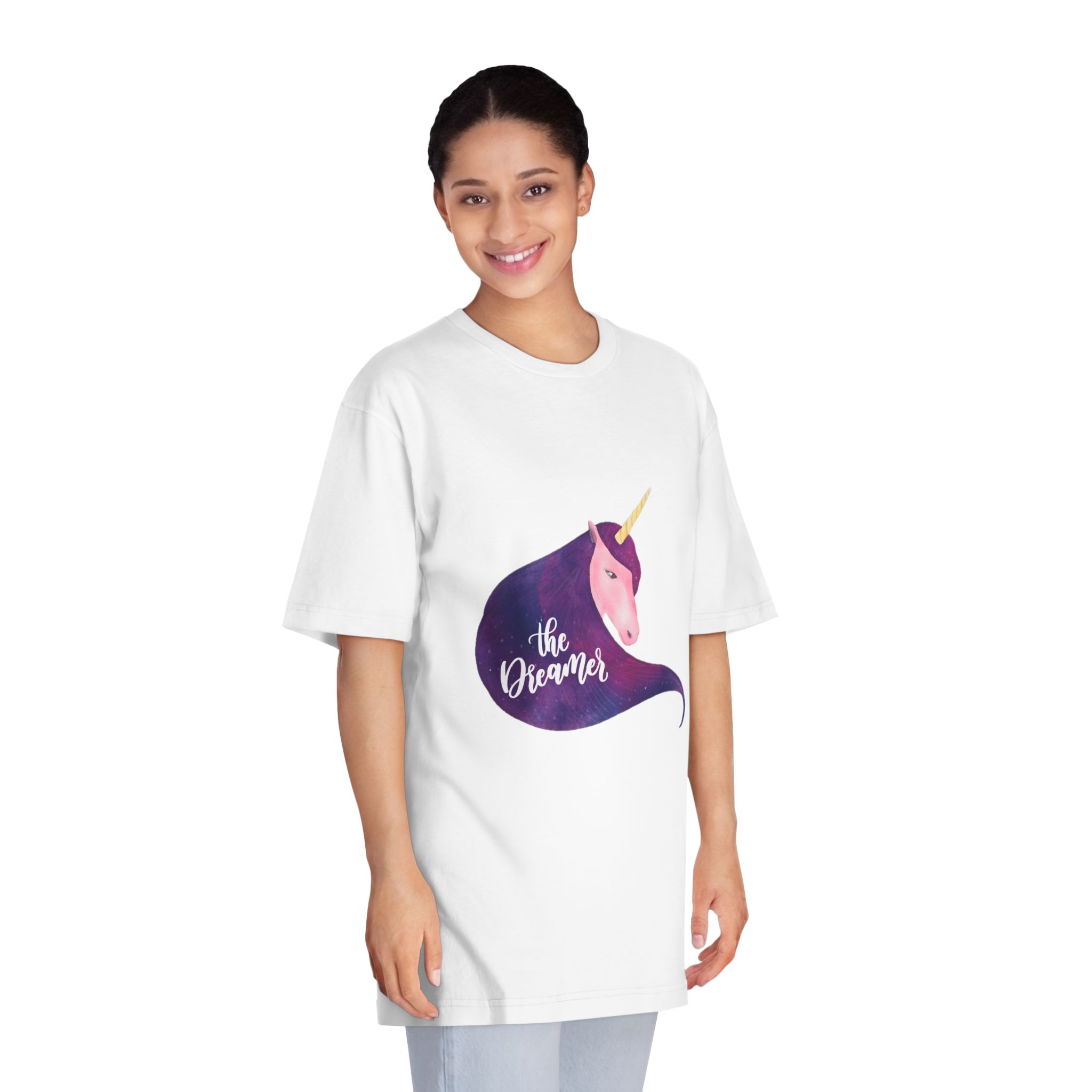 Unicorn V76 Unisex Classic Crewneck T Shirt - Image 3