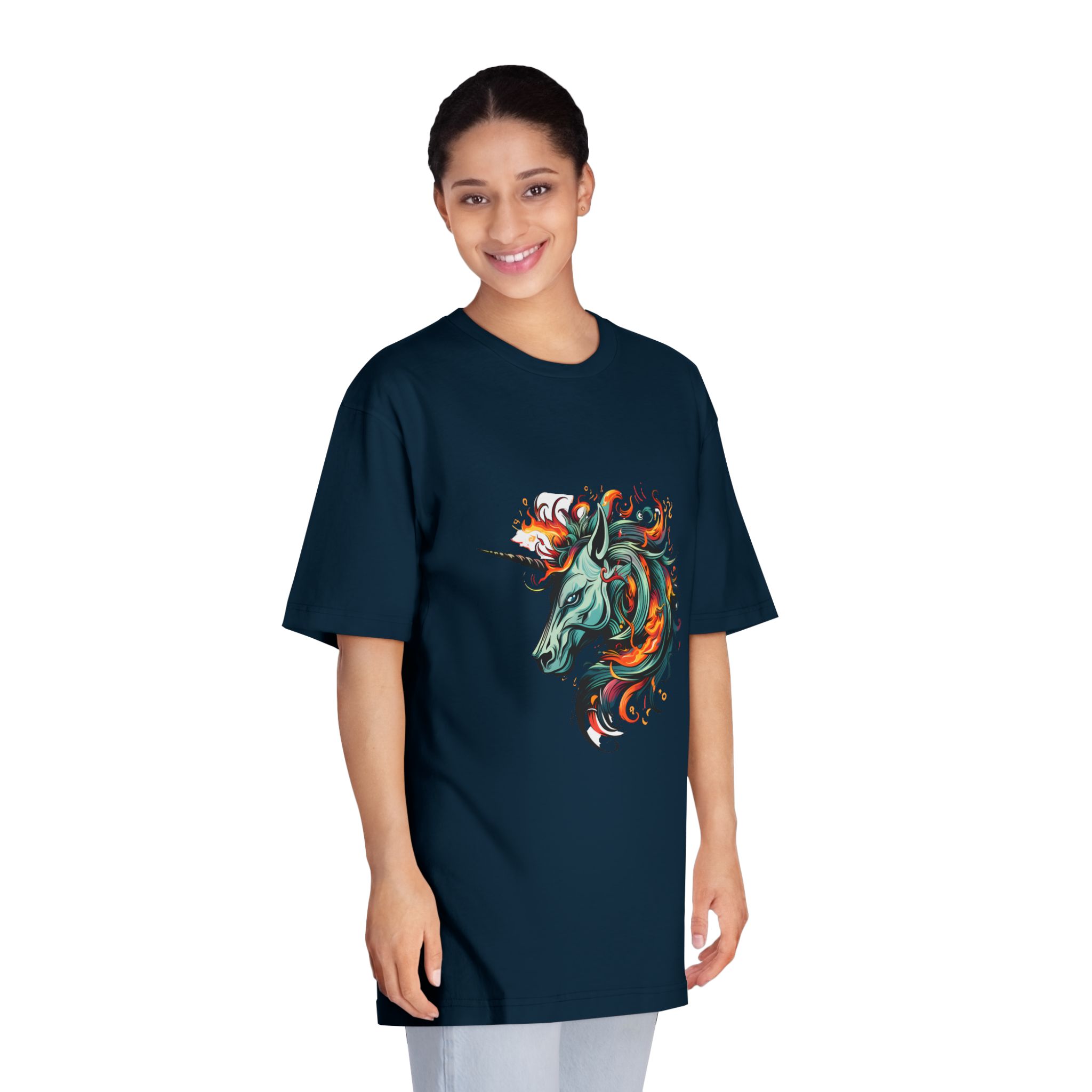Unicorns 380 Unisex Classic Crewneck T Shirt - Image 19