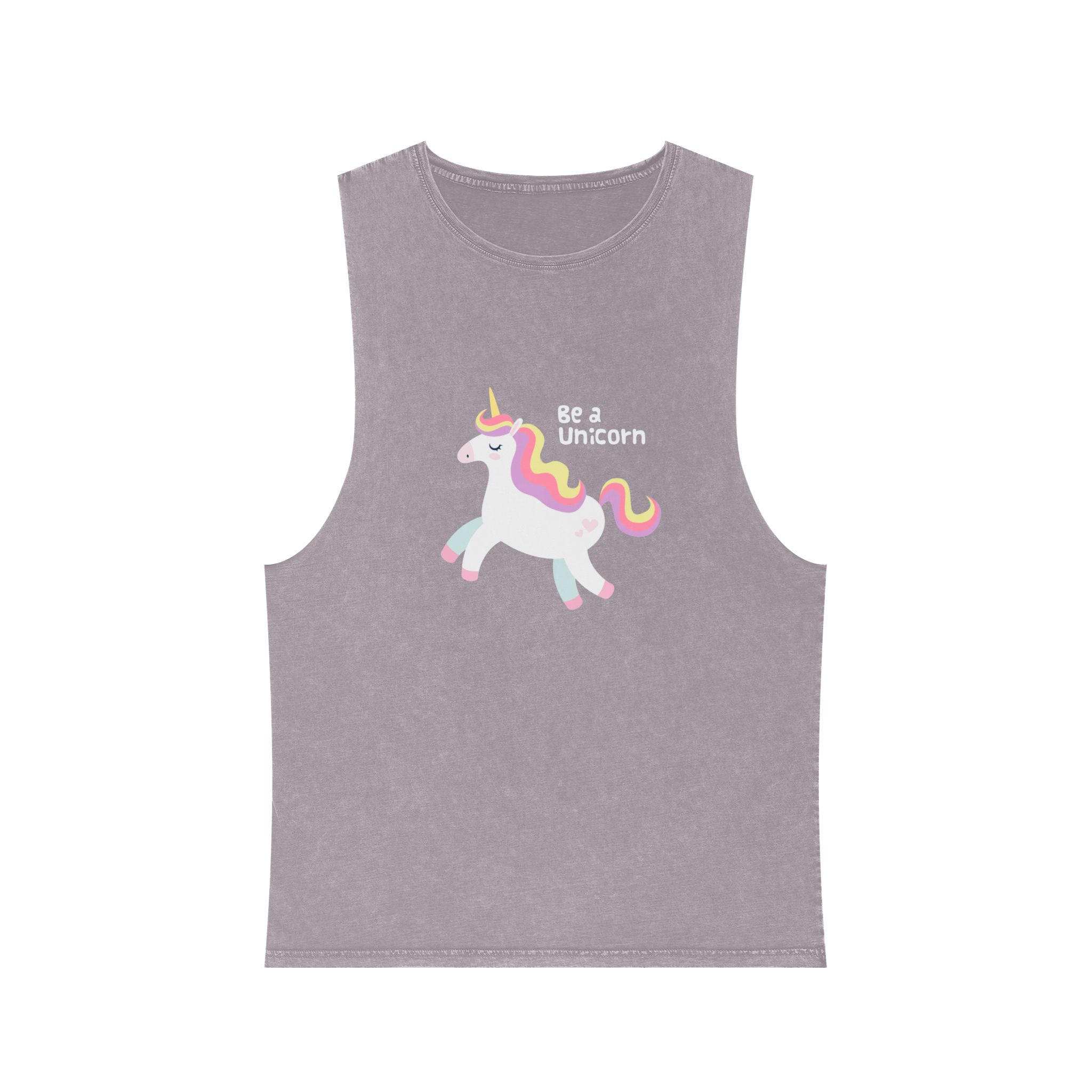 Unicorn V159 Unisex Stonewash Tank Top - Image 17