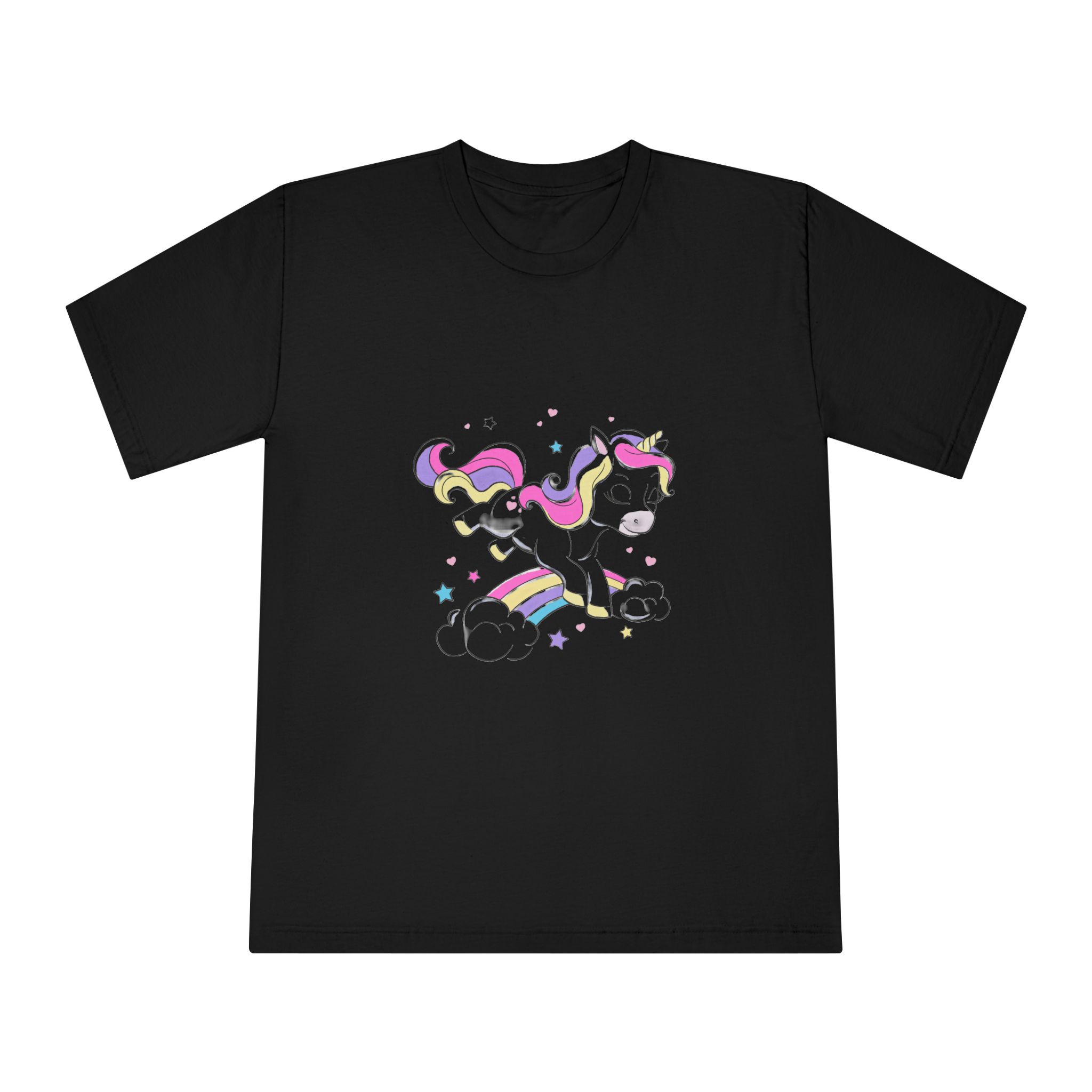 Unicorn Copia 3 Unisex Classic Crewneck T Shirt - Image 5