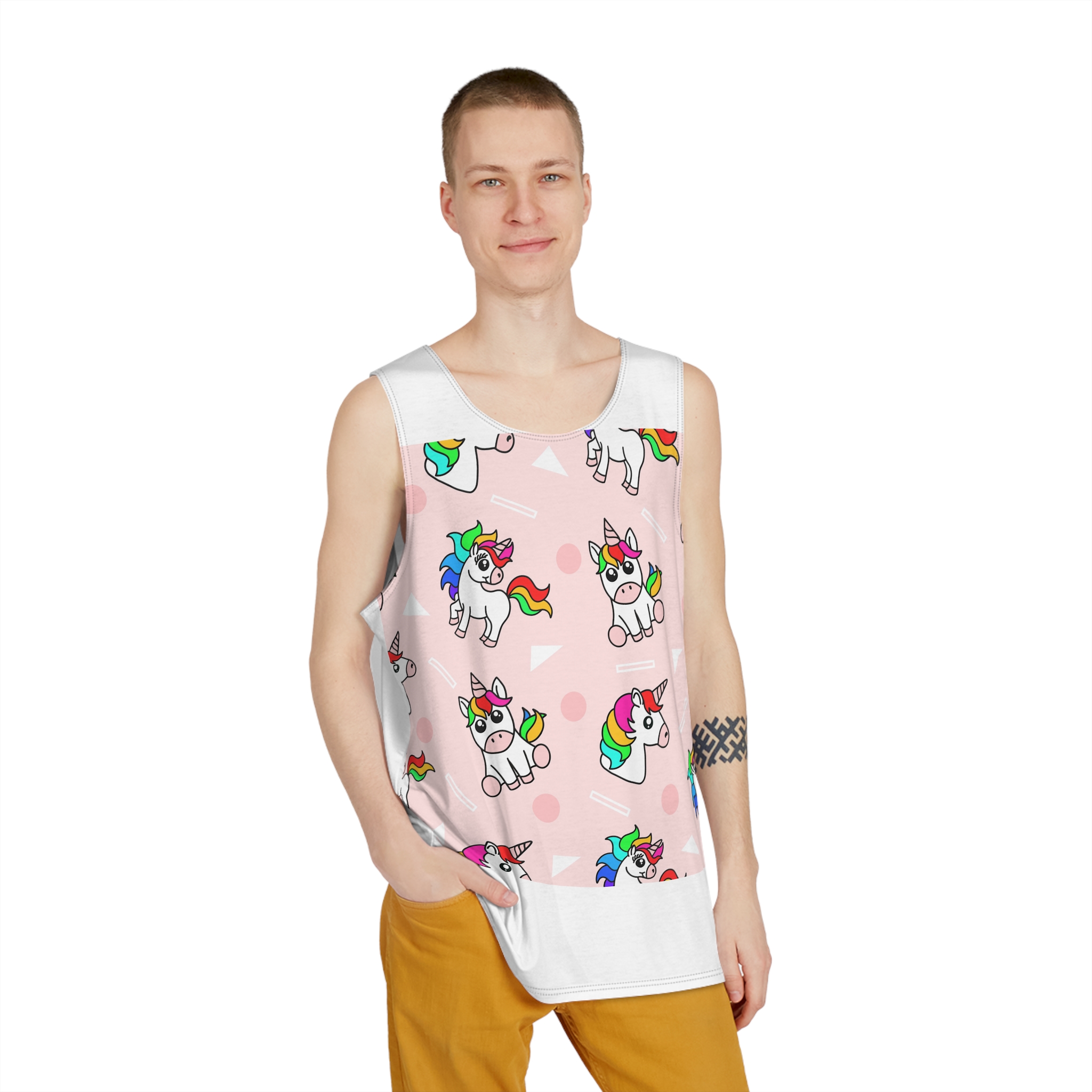 Unicorn V795 Mens Tank Aop - Image 3