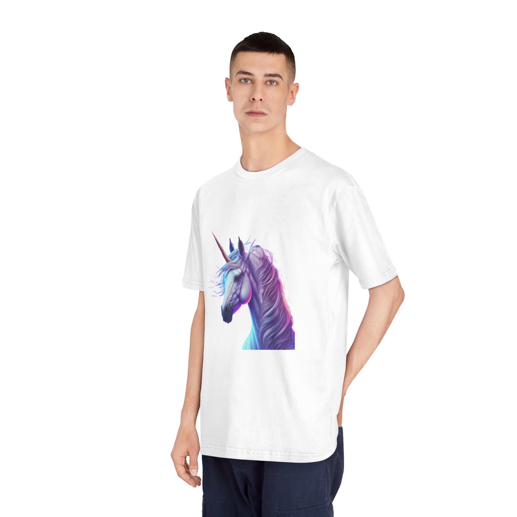 Unicorns 181 Unisex Classic Crewneck T Shirt - Image 4