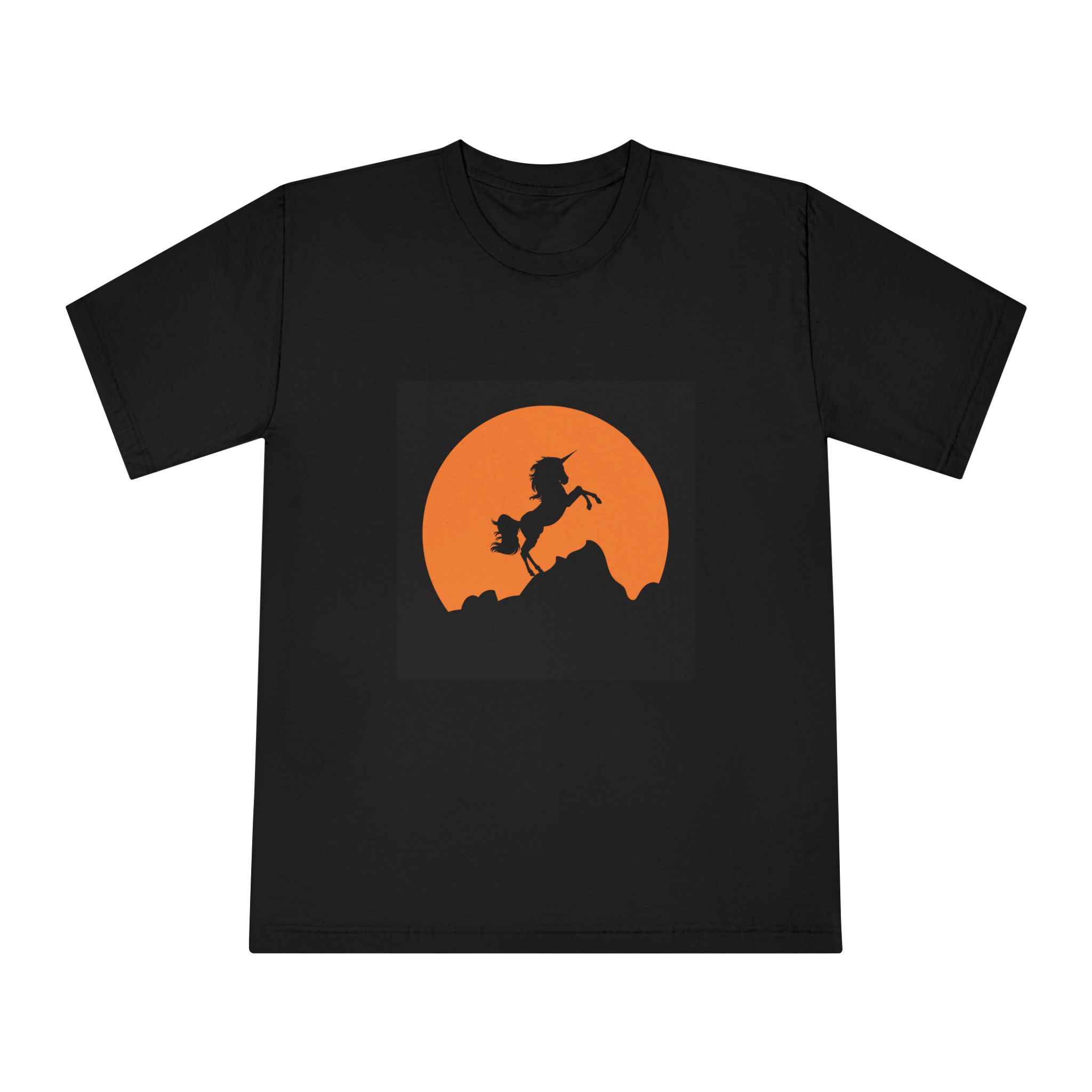 Unicorn Silhouette Unisex Classic Crewneck T Shirt - Image 5