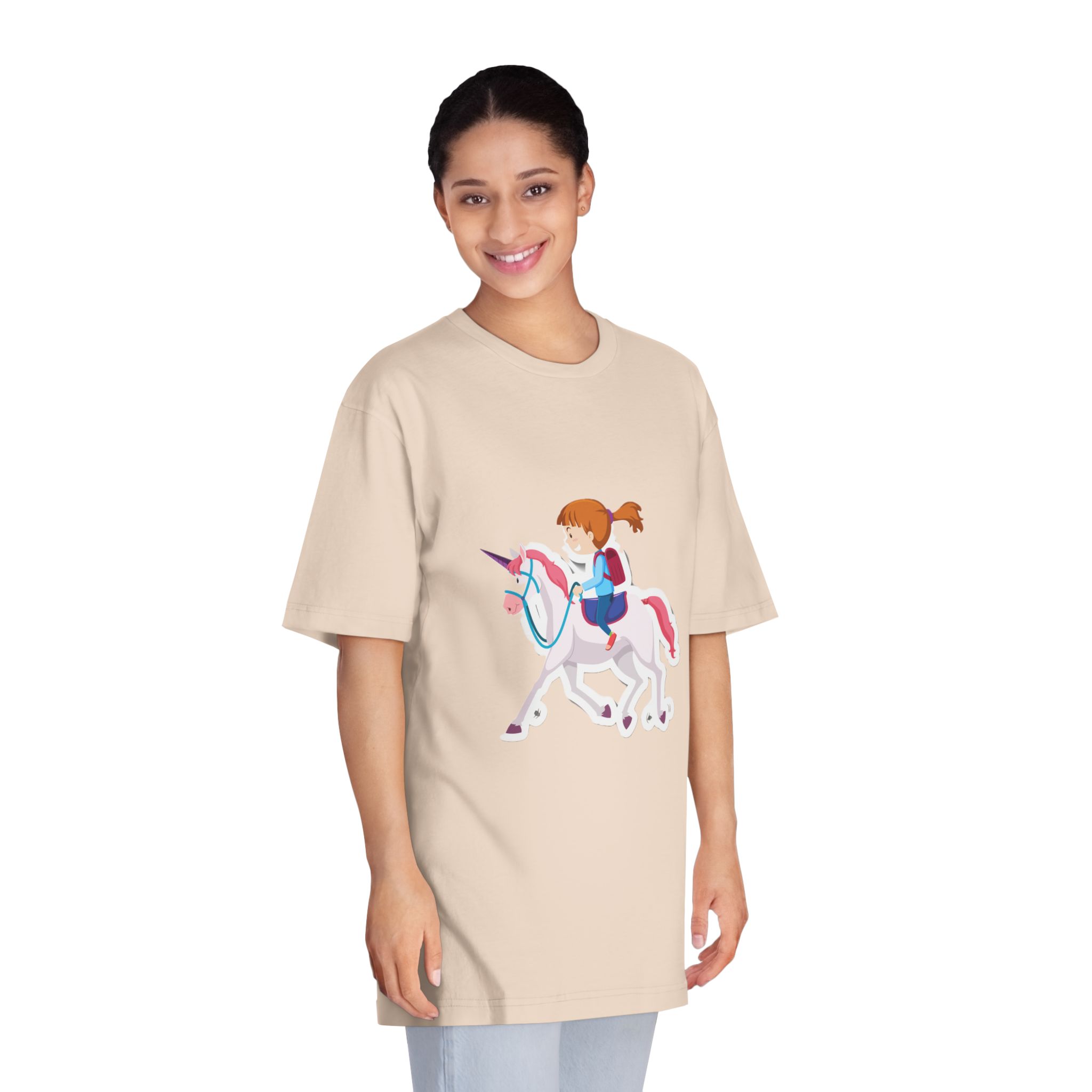 Unicorn V655 Unisex Classic Crewneck T Shirt - Image 11
