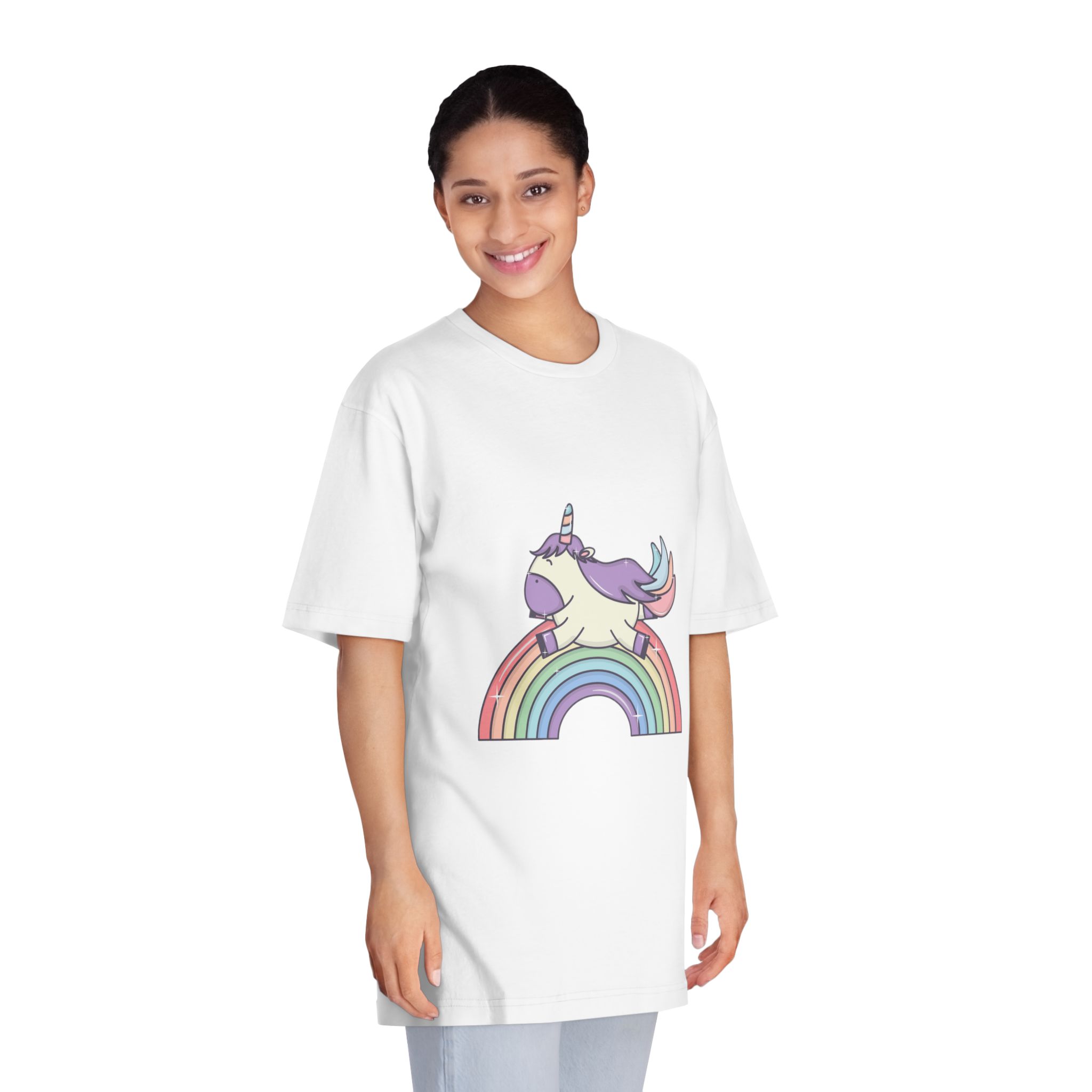 Unicorns 102 Unisex Classic Crewneck T Shirt - Image 3
