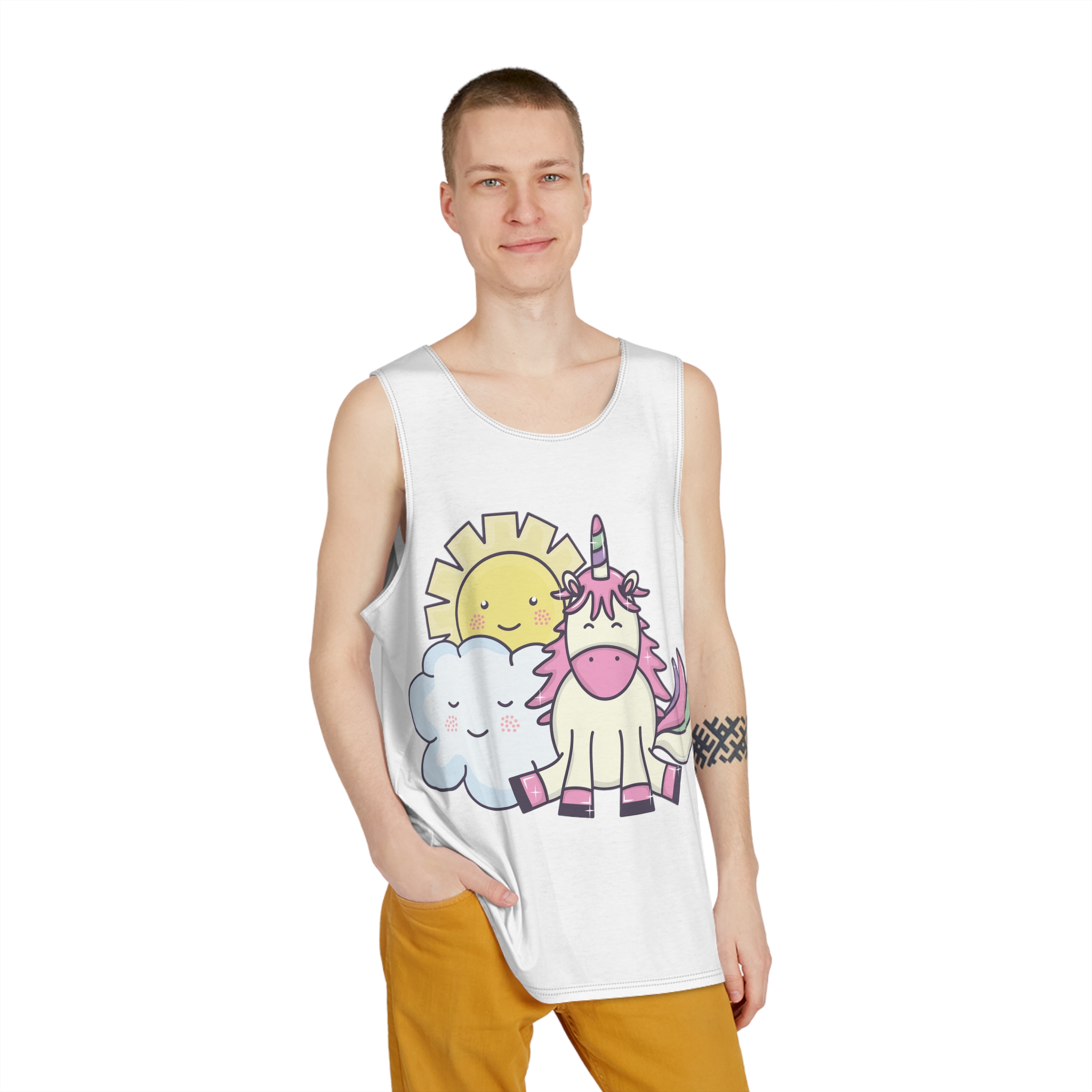 Unicorns 116 Mens Tank Aop - Image 3