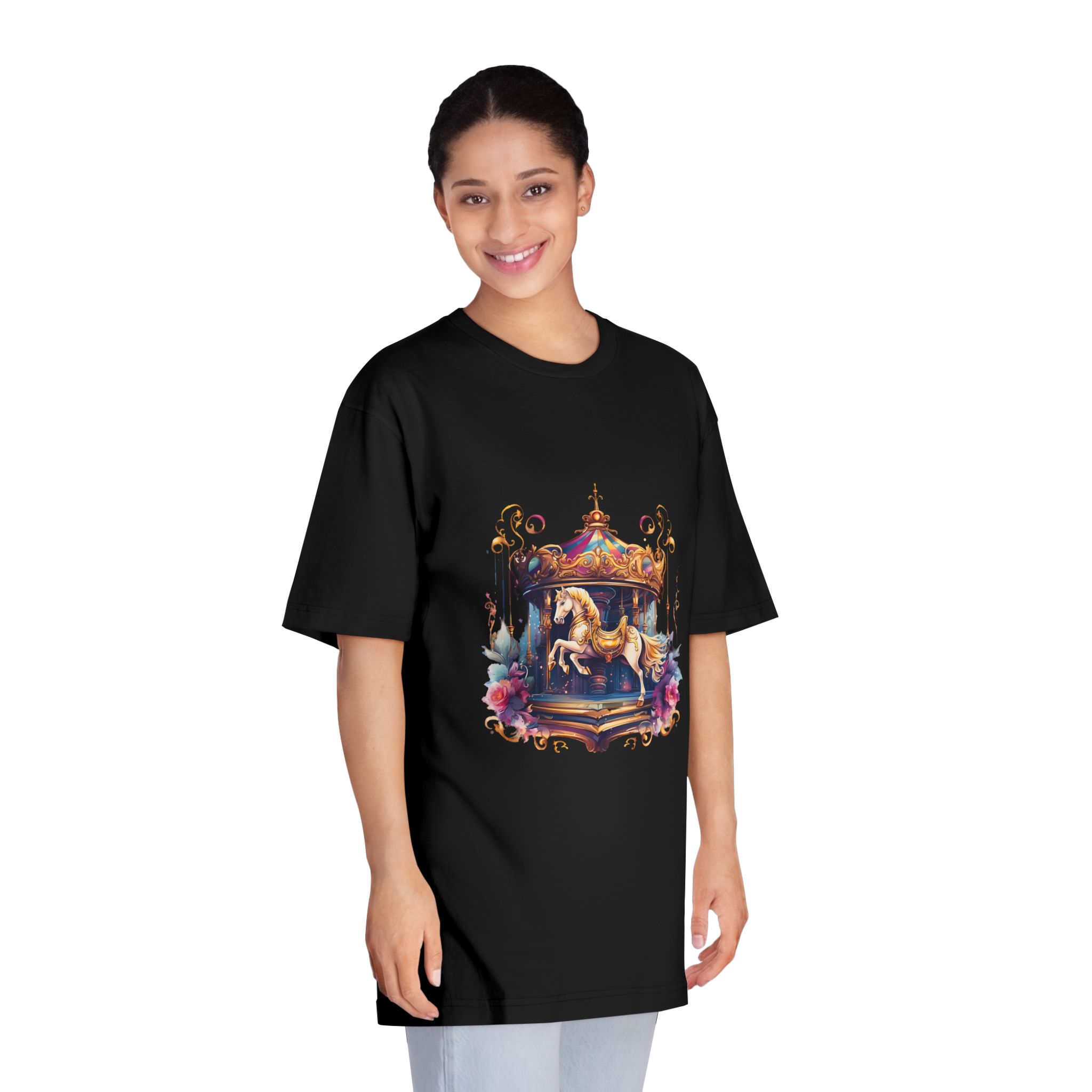 Unicorns 257 Unisex Classic Crewneck T Shirt - Image 7