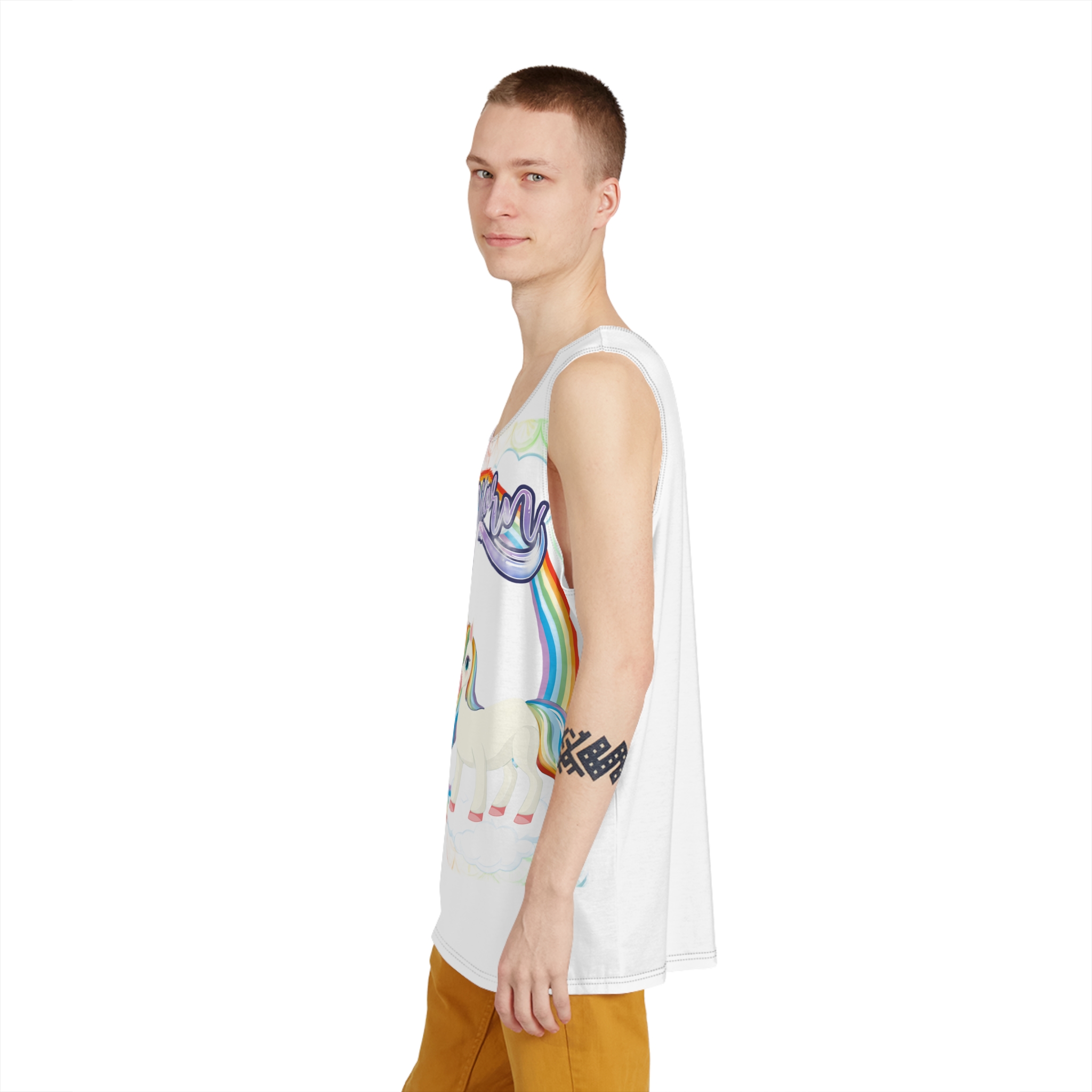 Unicorn V603 Mens Tank Aop