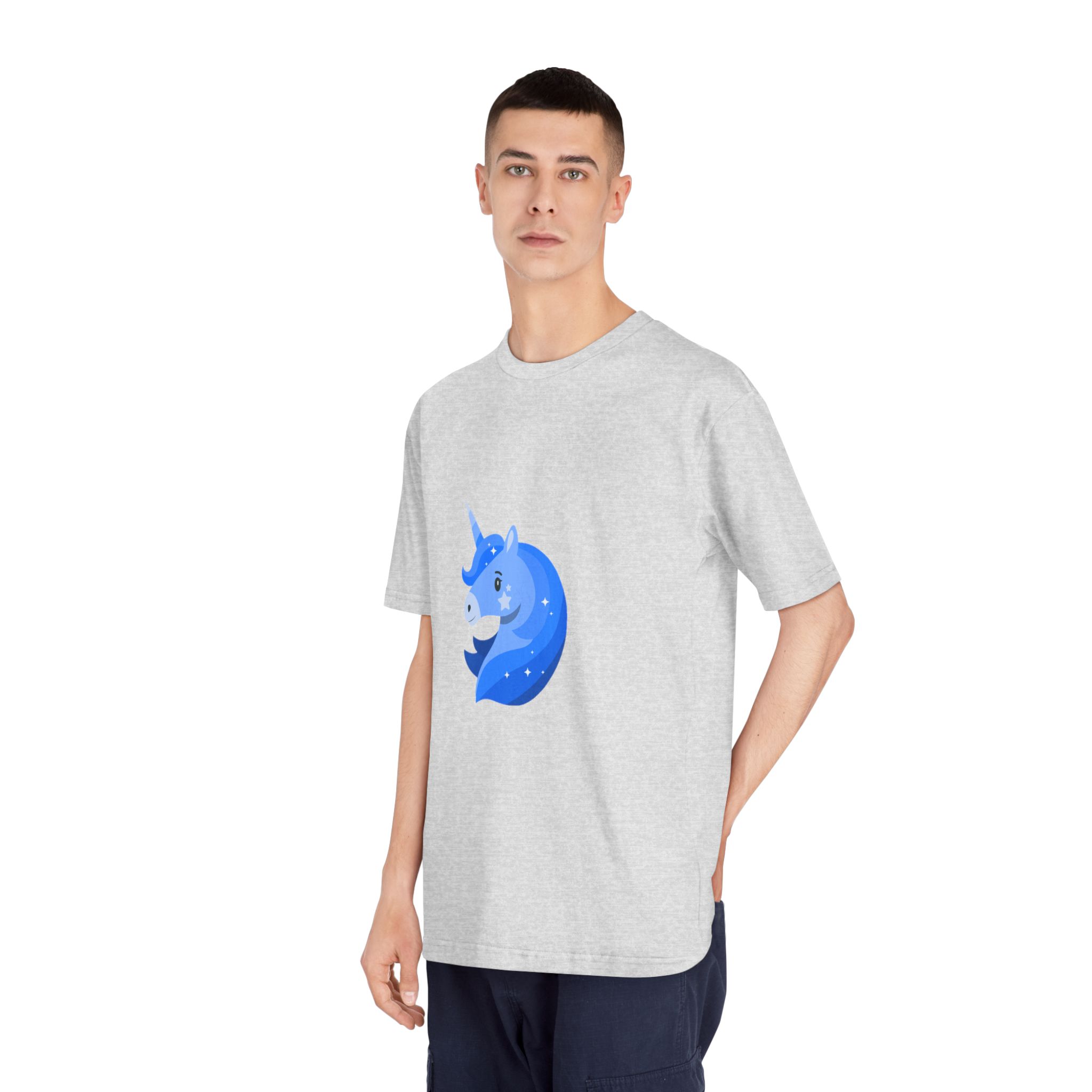 Unicorn V849 Unisex Classic Crewneck T Shirt - Image 16
