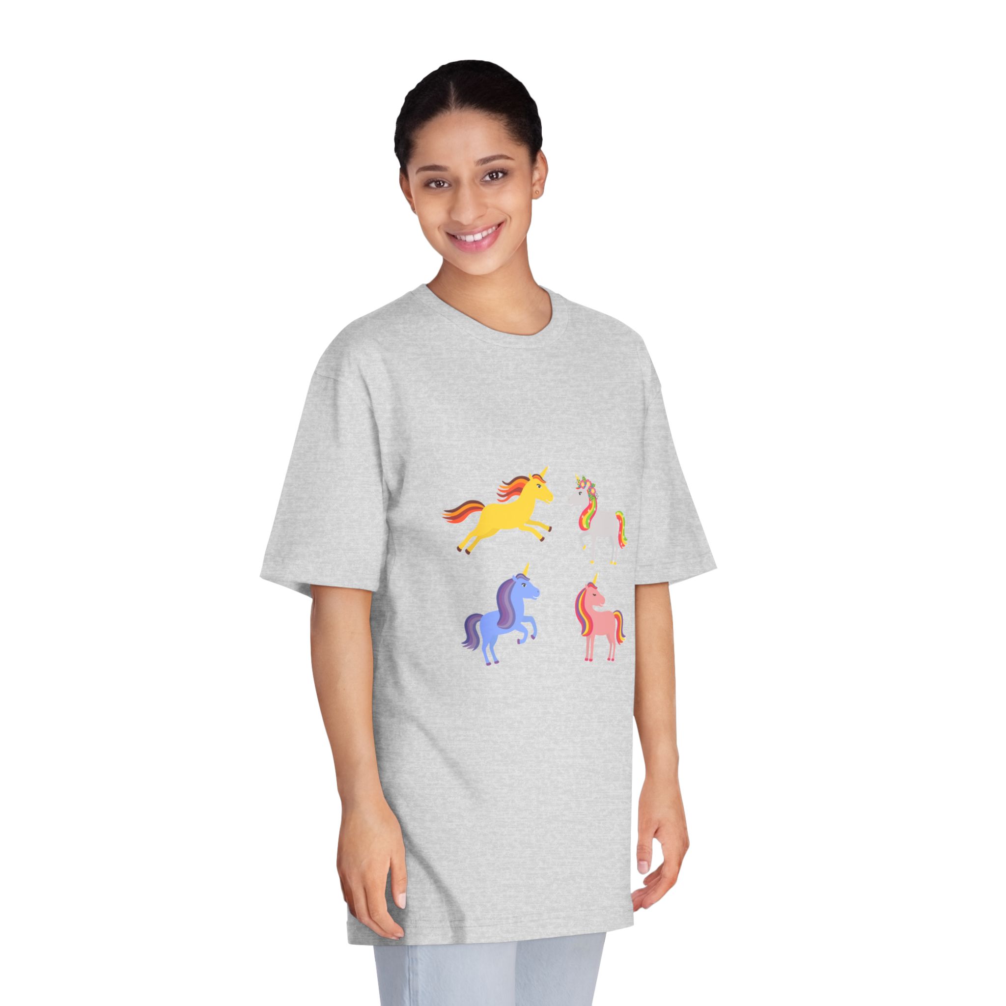 Unicorns 78 Unisex Classic Crewneck T Shirt - Image 15