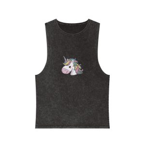Birthday Girl Unisex Stonewash Tank Top