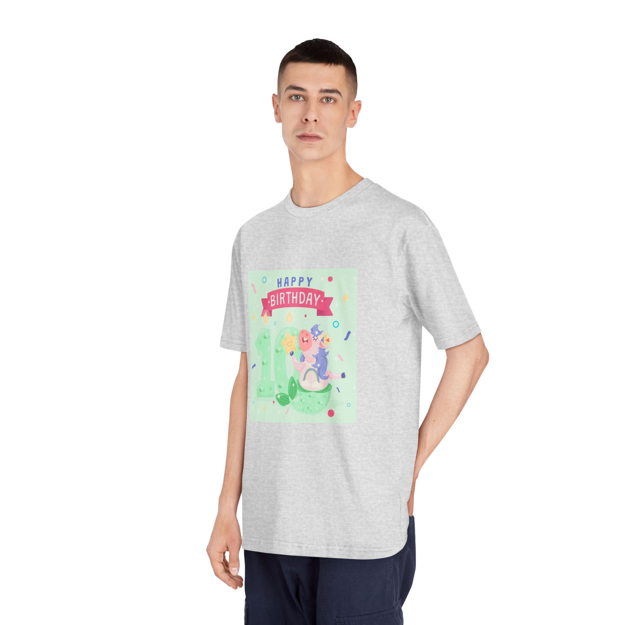Unicorn V738 Unisex Classic Crewneck T Shirt - Image 16