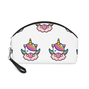 Cute Unicorn Mascot Design (6) Makeup Bag