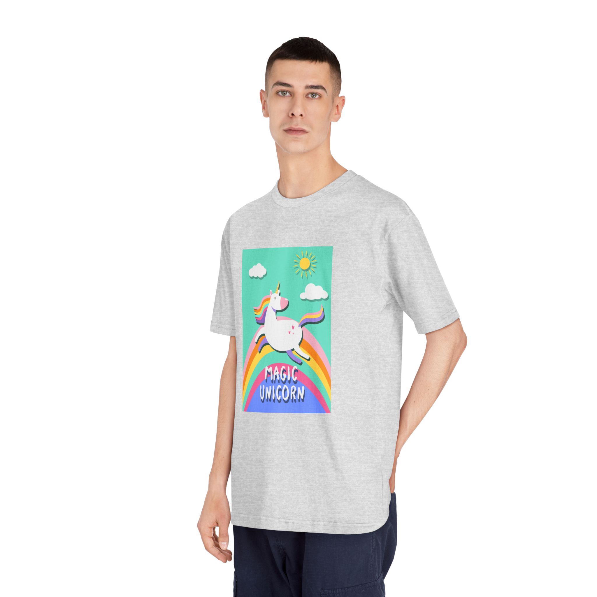 Unicorn V785 Unisex Classic Crewneck T Shirt - Image 16