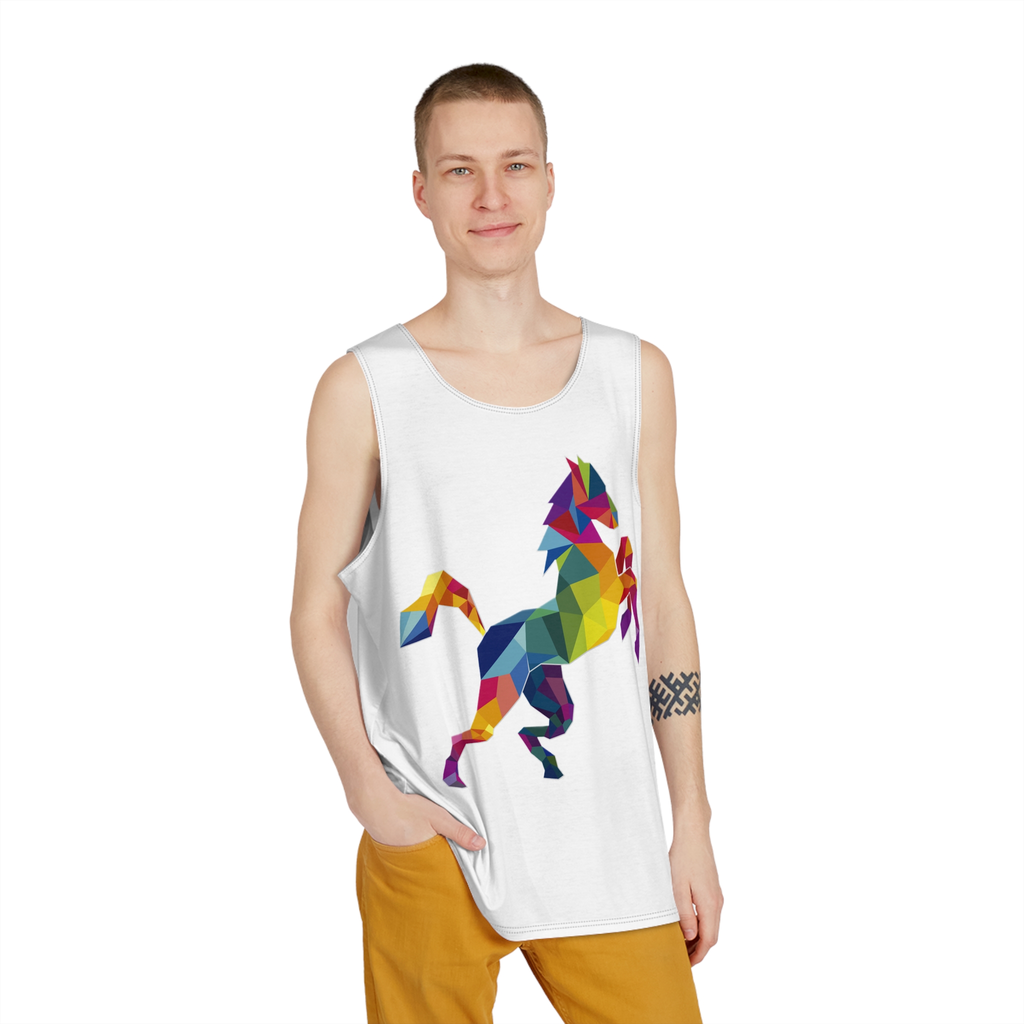 Unicorns 30 Mens Tank Aop - Image 3