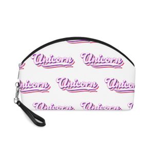 Unicorn Text Effect Editable Magical and Whimsical Customizable Font Style Makeup Bag