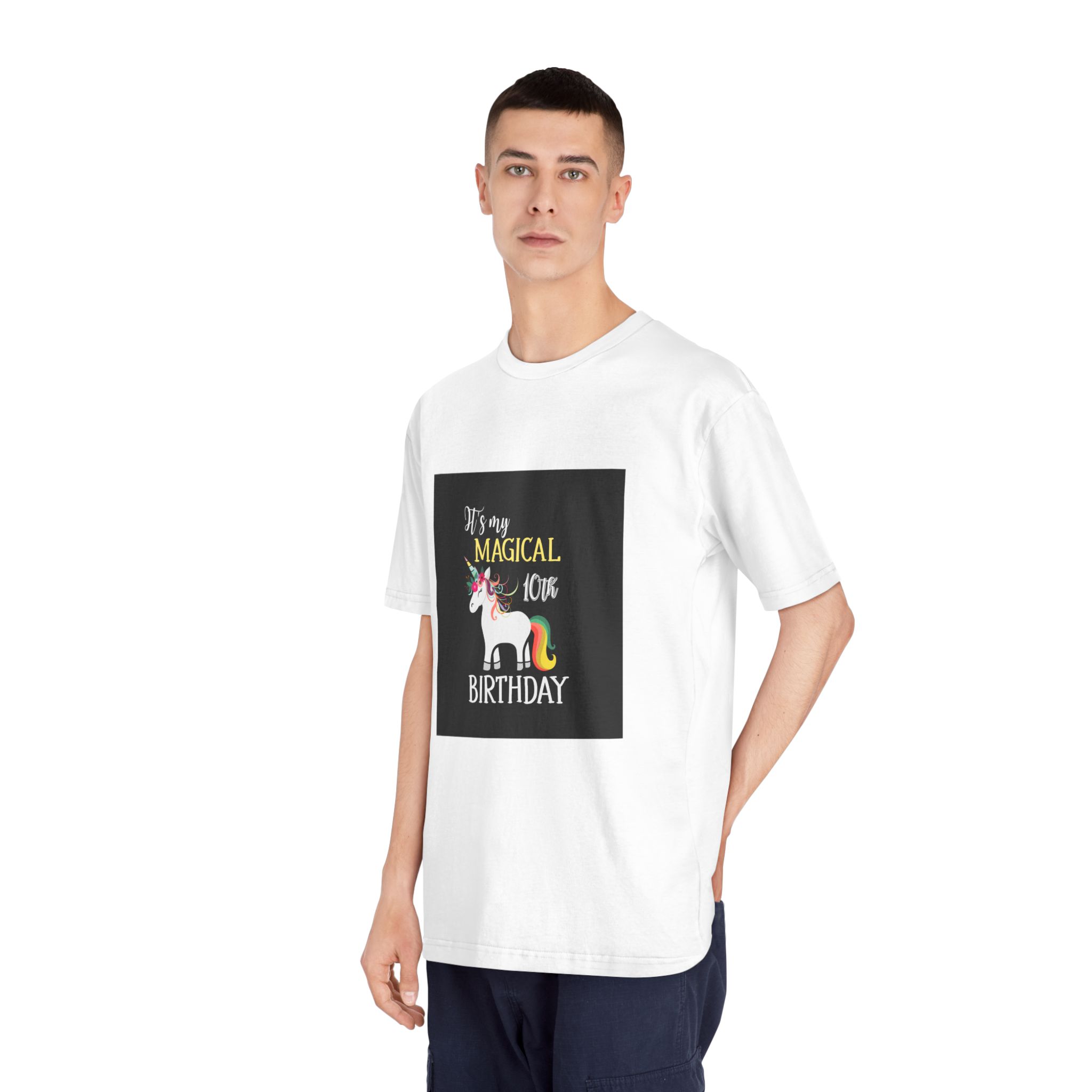 Unicorn 26 Unisex Classic Crewneck T Shirt - Image 4