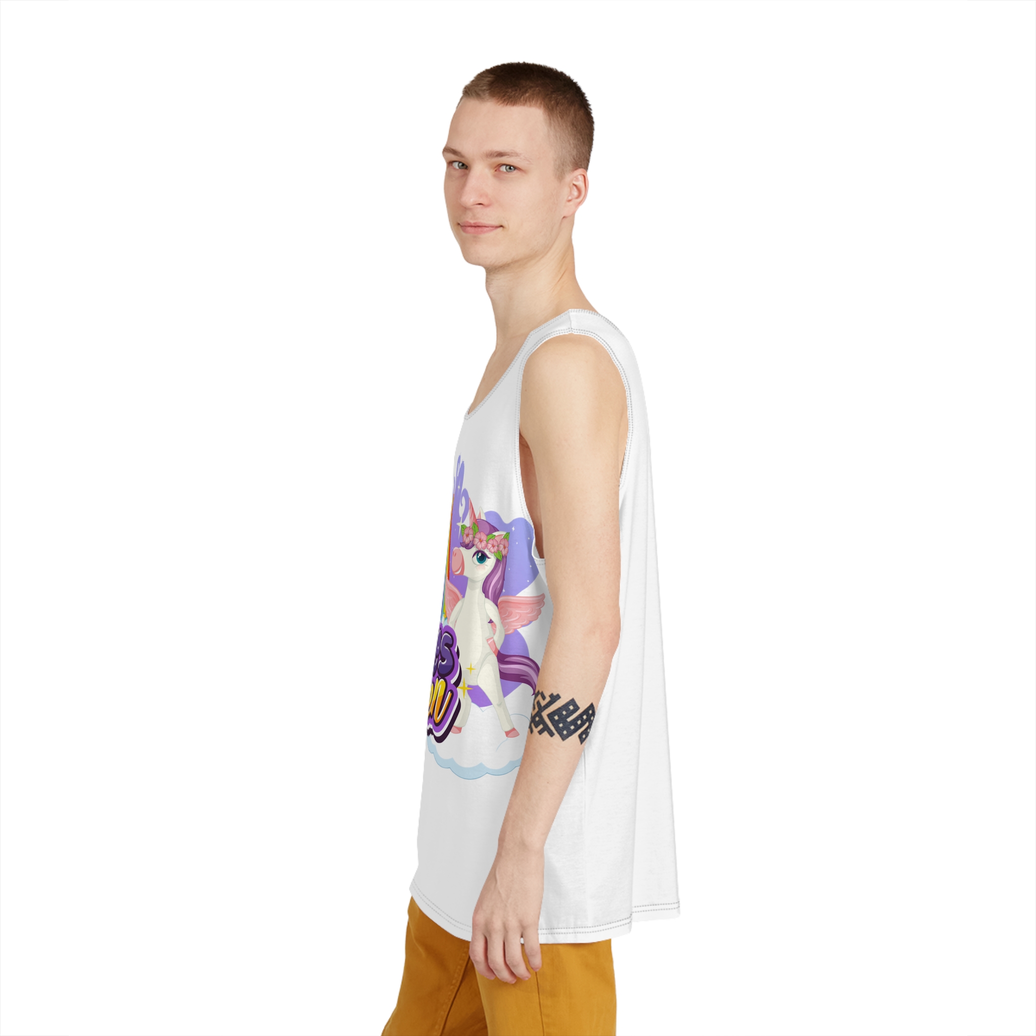 Unicorn V589 Mens Tank Aop
