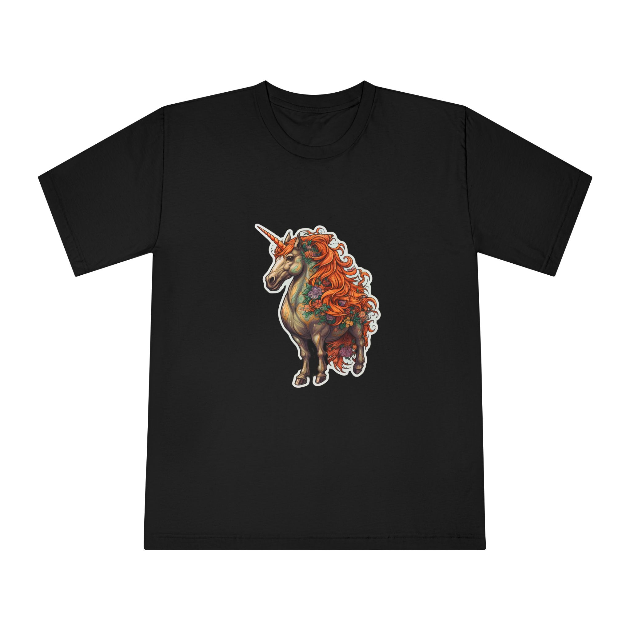 Unicorns 238 Unisex Classic Crewneck T Shirt - Image 5