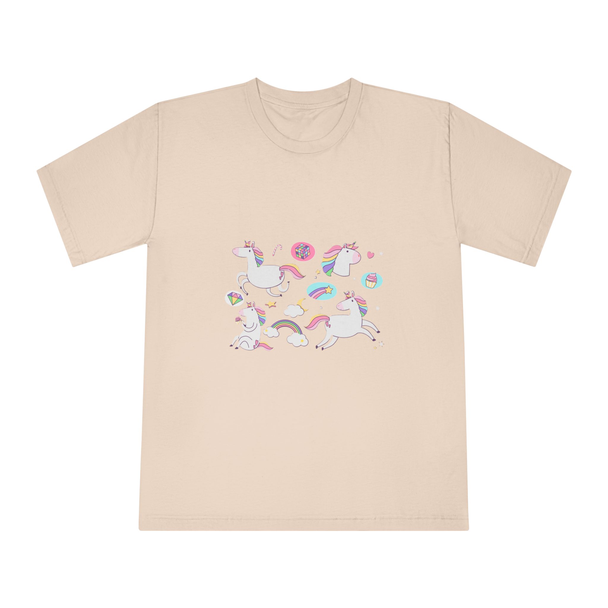 Unicorns 60 Unisex Classic Crewneck T Shirt - Image 9