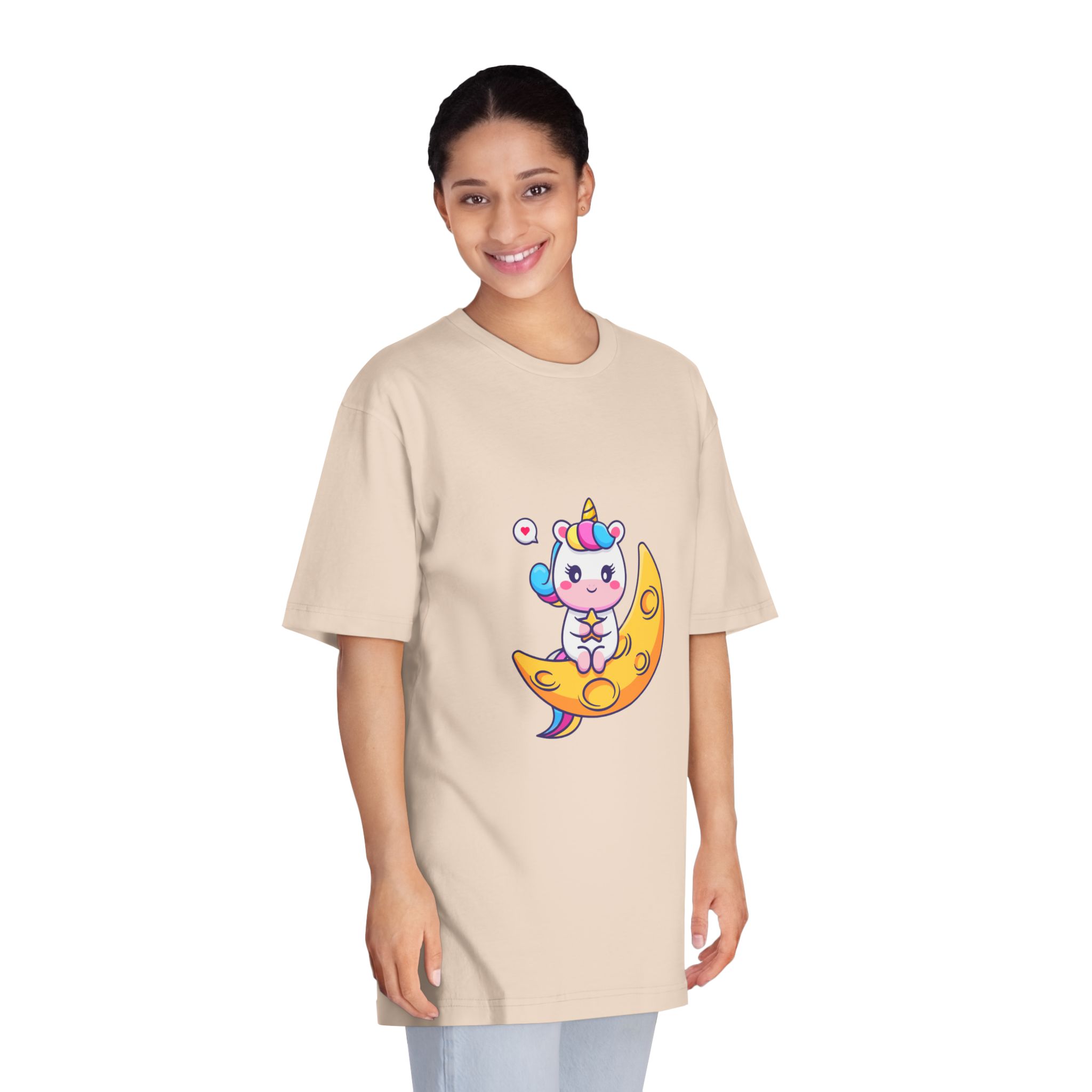 Unicorn V872 Unisex Classic Crewneck T Shirt - Image 11