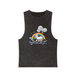 Unicorn V483 Unisex Stonewash Tank Top