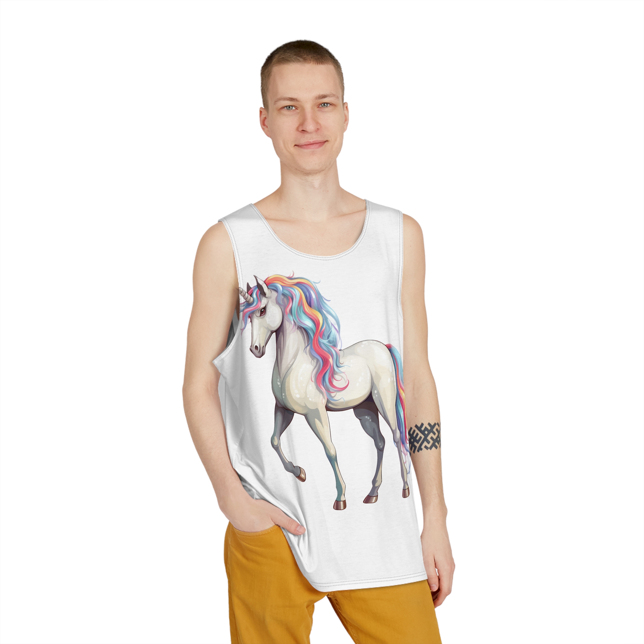 Unicorns 195 Mens Tank Aop - Image 3