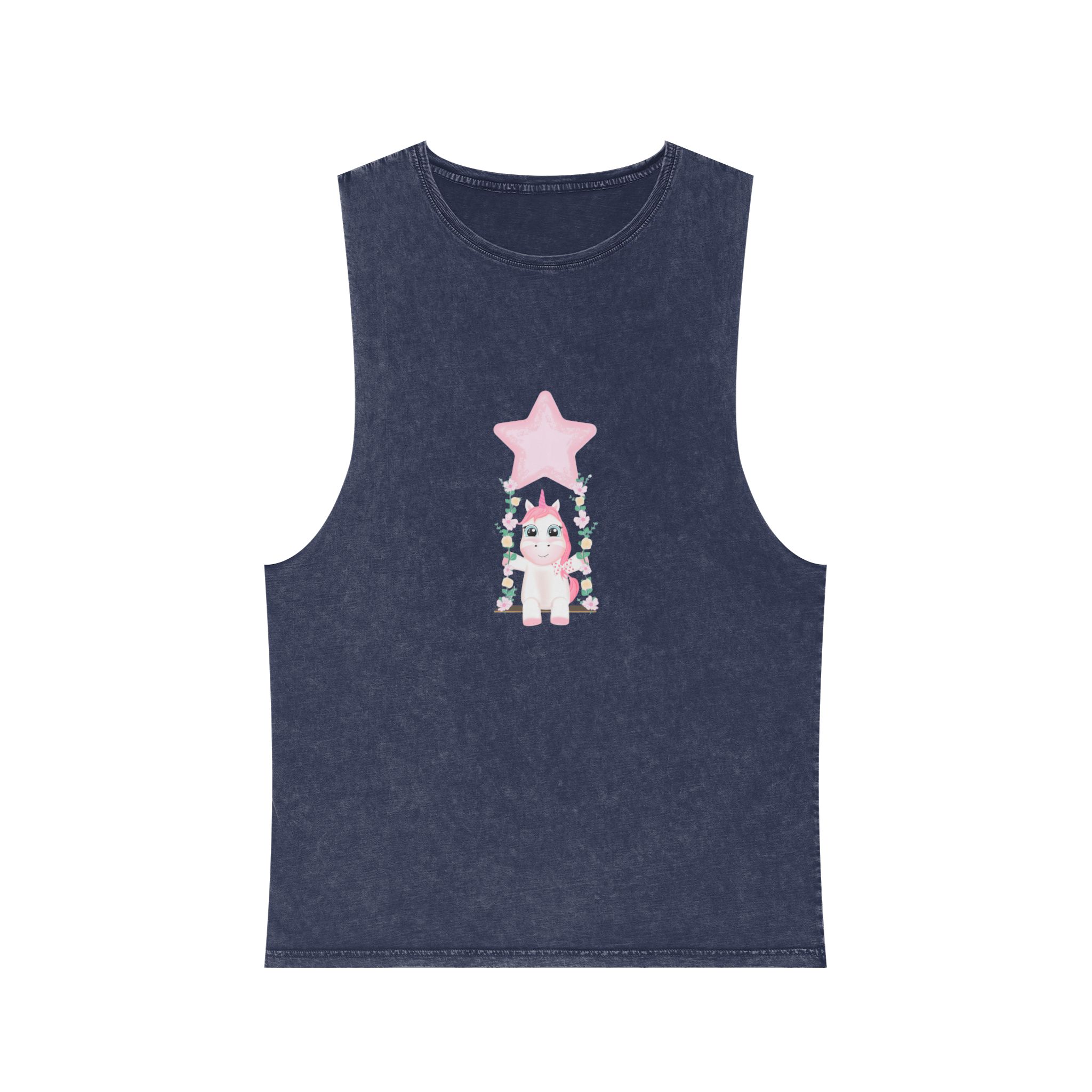 Unicorn V431 Unisex Stonewash Tank Top - Image 13