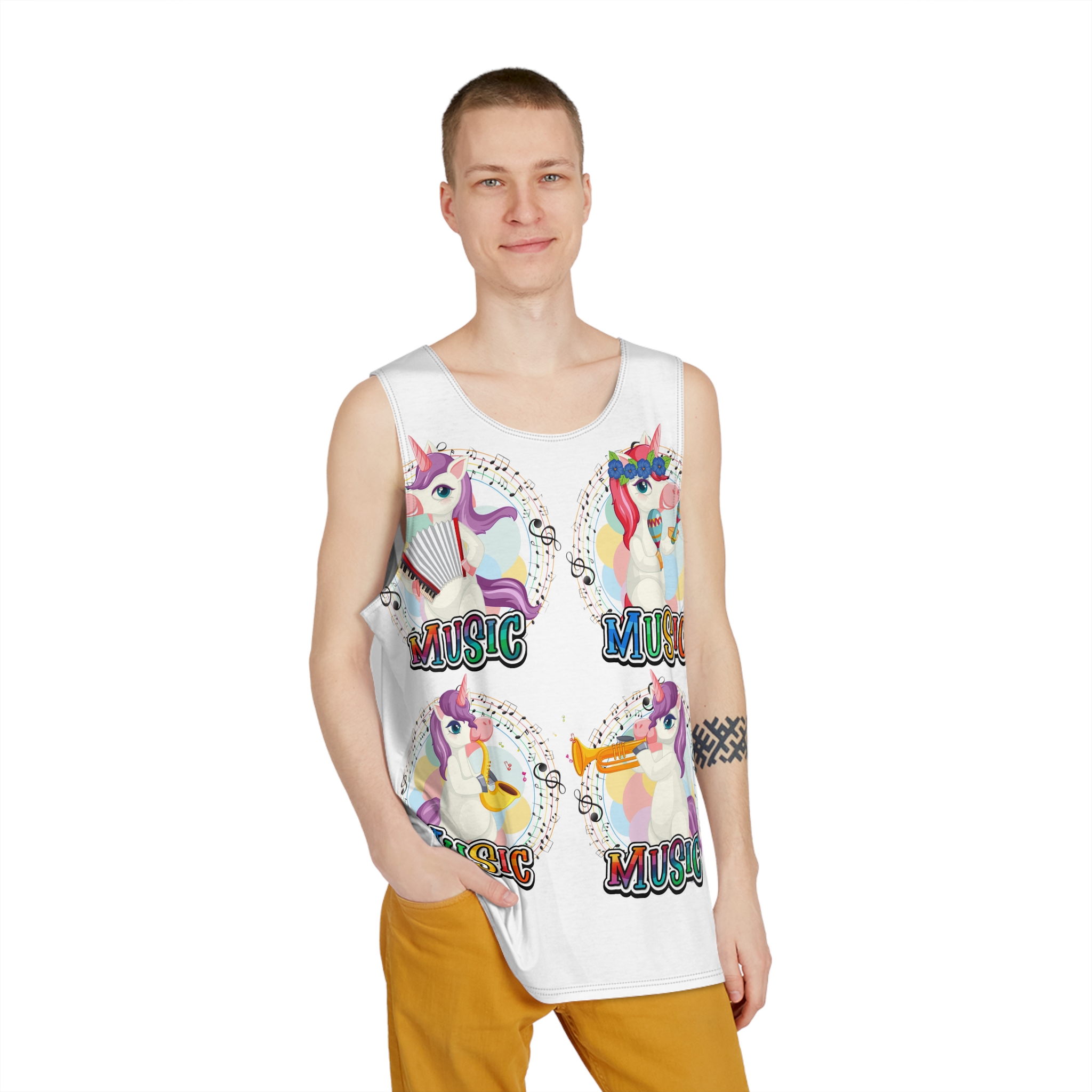 Unicorn V783 Mens Tank Aop - Image 3
