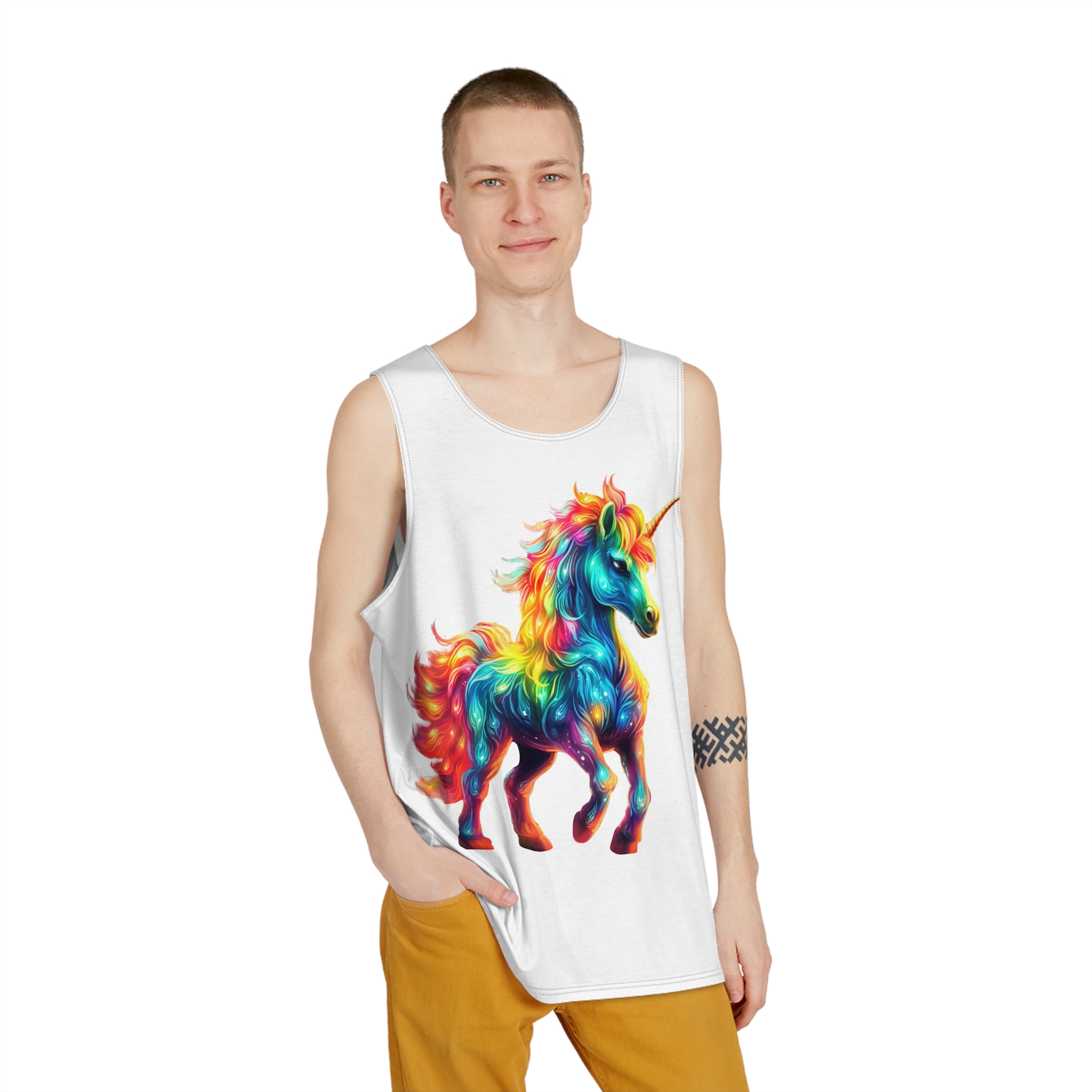 Unicorns 218 Mens Tank Aop - Image 3