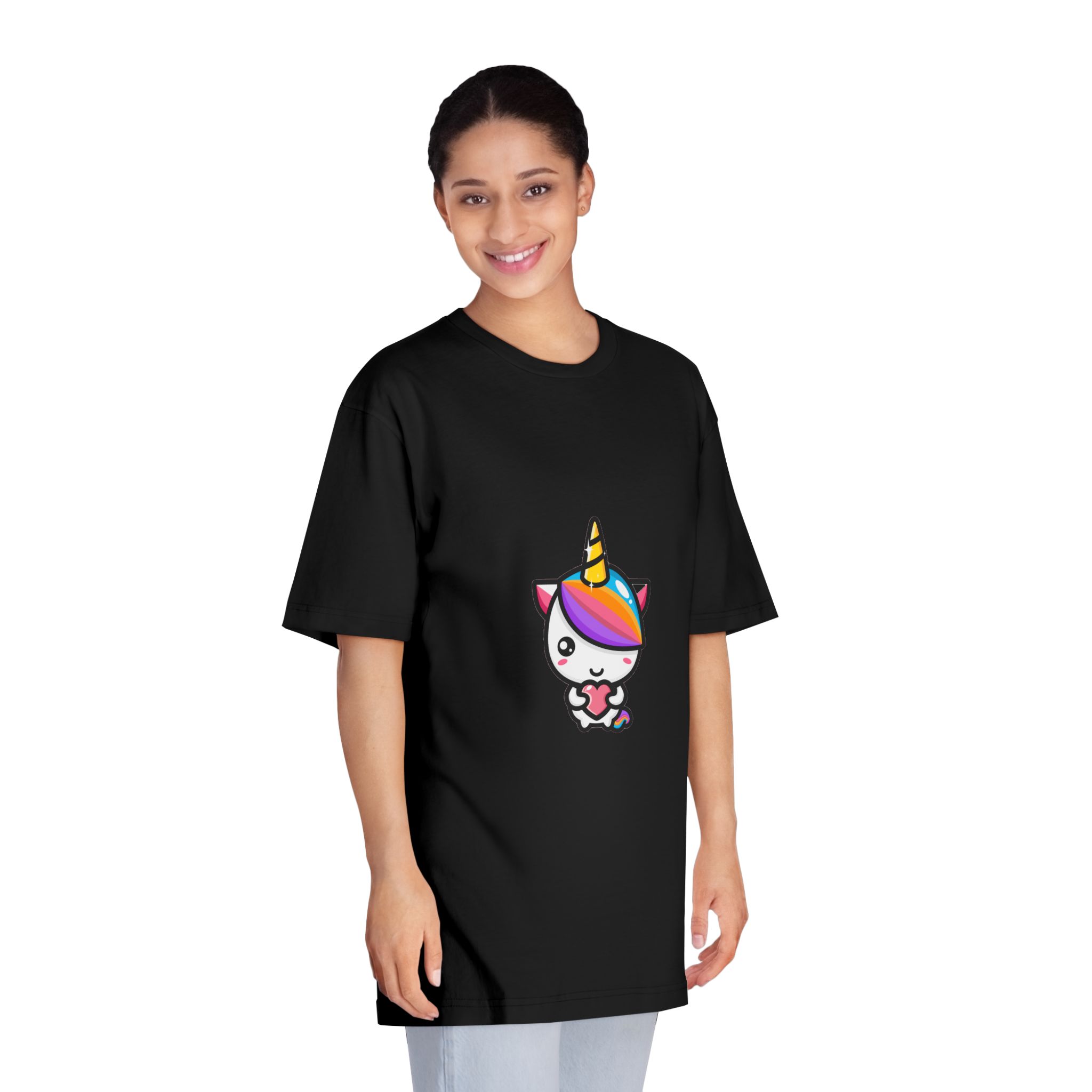 Unicorn V559 Unisex Classic Crewneck T Shirt - Image 7