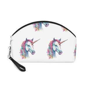 Cute Watercolor Unicorn Illustration Ai Generativexa (1) Makeup Bag