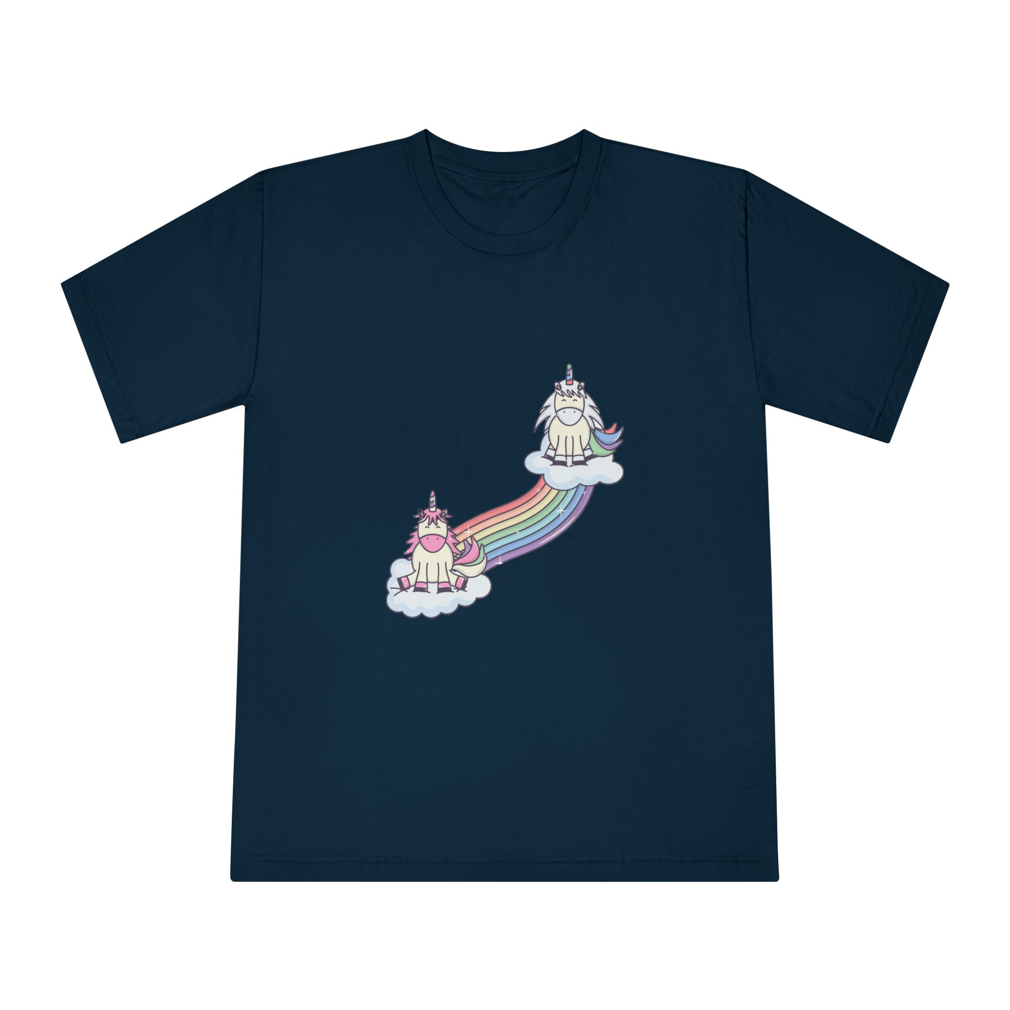 Unicorns 107 Unisex Classic Crewneck T Shirt - Image 17