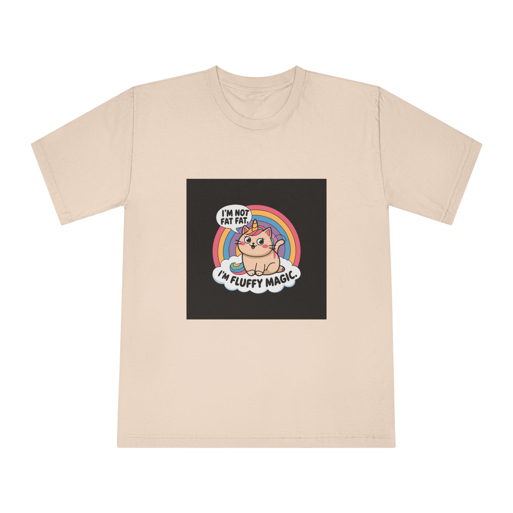 I'm Not Fat Unisex Classic Crewneck T Shirt - Image 9