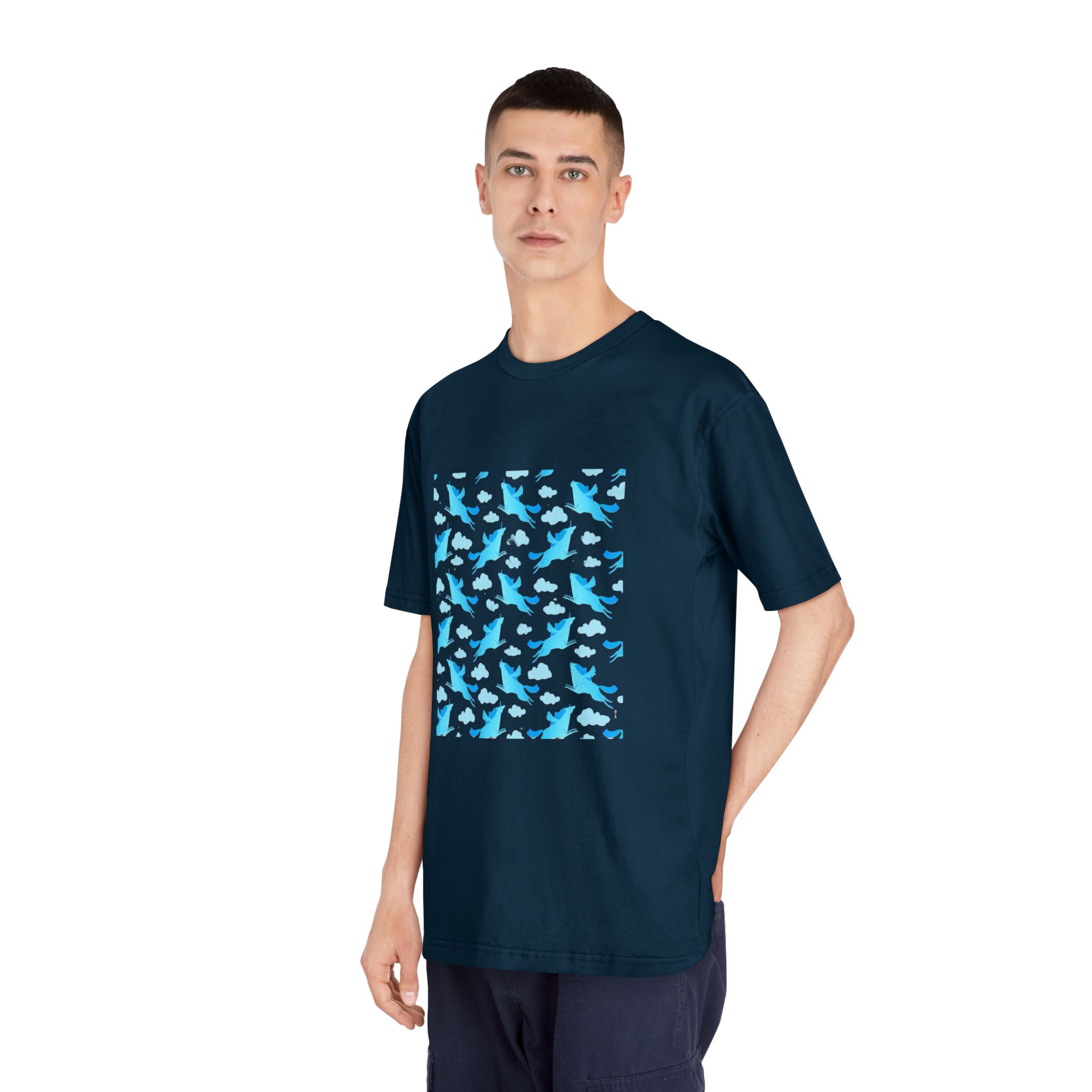 Unicorn V511 Unisex Classic Crewneck T Shirt - Image 20