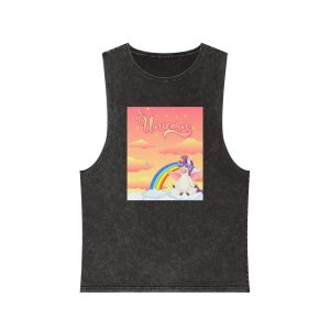 Unicorn V459 Unisex Stonewash Tank Top