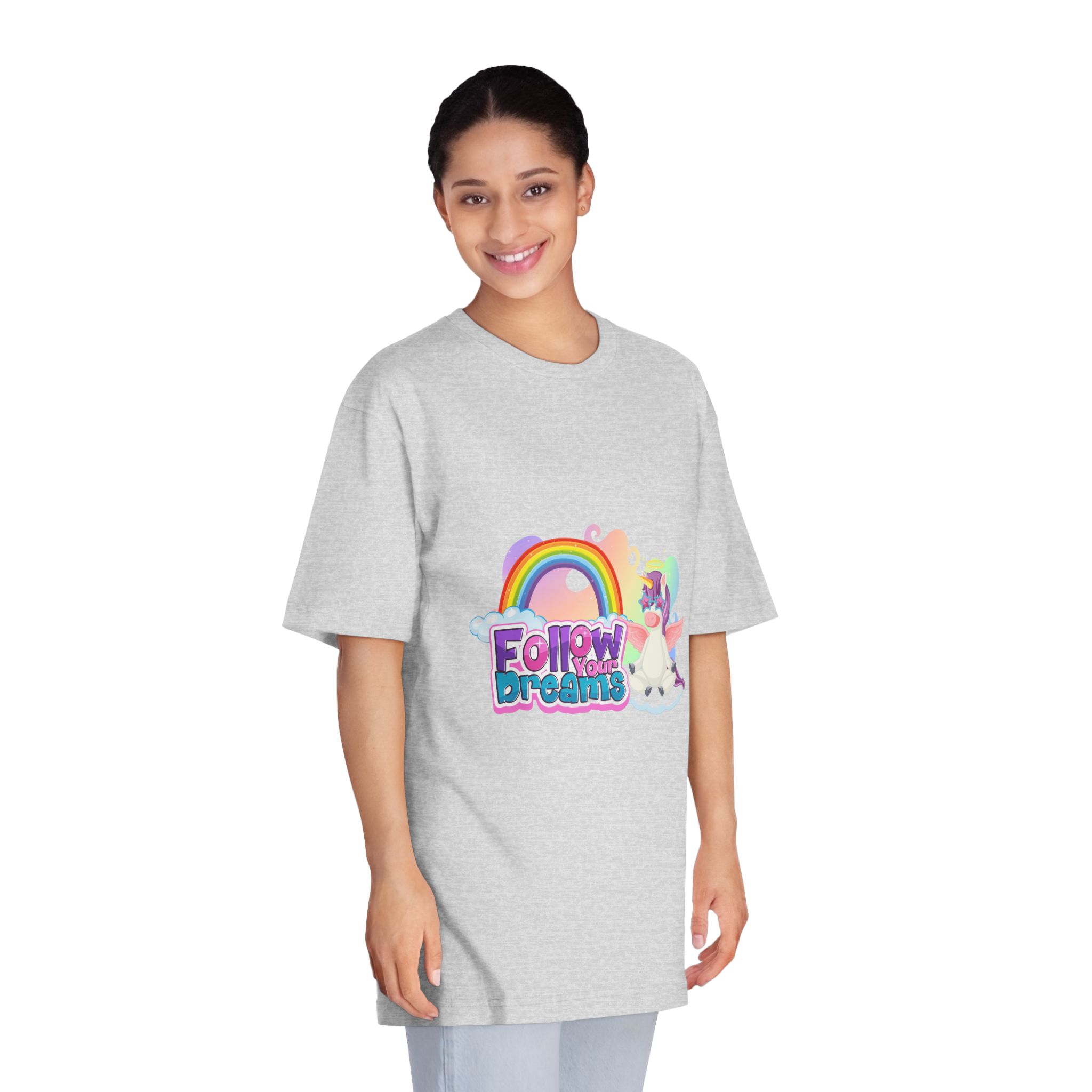 Unicorn V595 Unisex Classic Crewneck T Shirt - Image 15