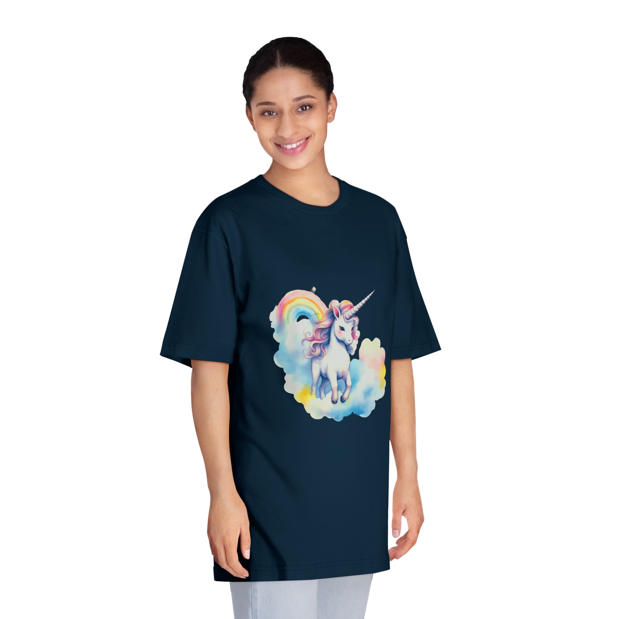 Unicorns 358 Unisex Classic Crewneck T Shirt - Image 19