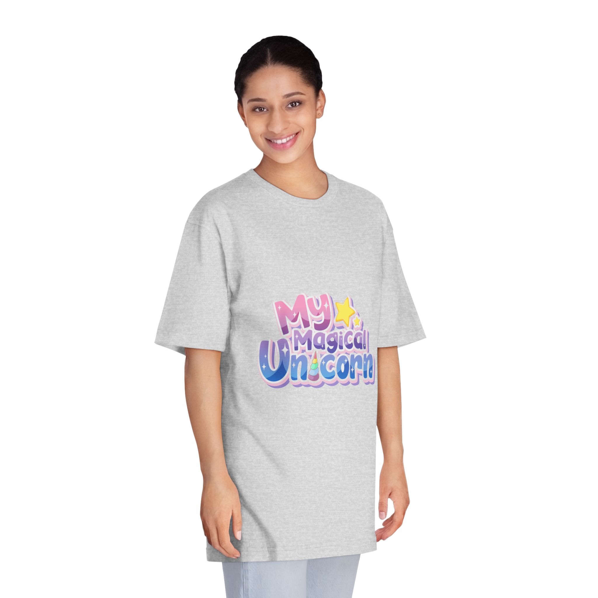 My Magical Unicorn Unisex Classic Crewneck T Shirt - Image 15