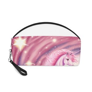 Beautiful Illustration Realistic Pink Unicorn With Twinkling Bright Magic Sparkle Around Colorful Mythical Fantasy Horse With Horn Ravishing Enchanted Animal From Fairytale By Generative Ai (1) -......