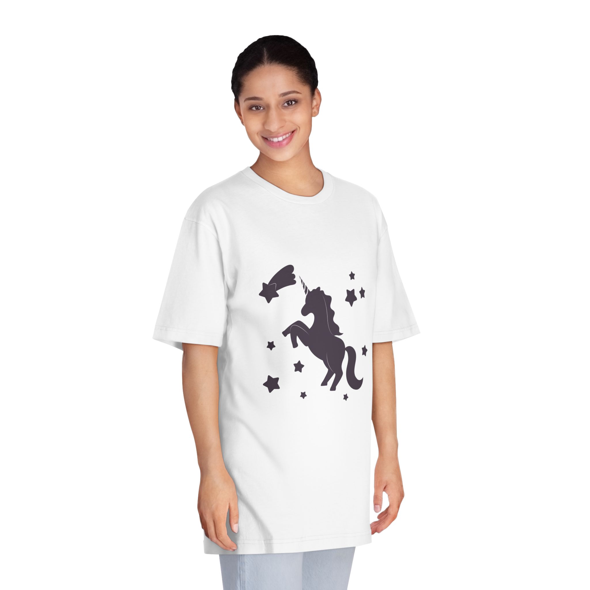 Unicorn V833 Unisex Classic Crewneck T Shirt - Image 3
