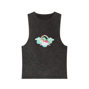 Unicorn V48 Unisex Stonewash Tank Top