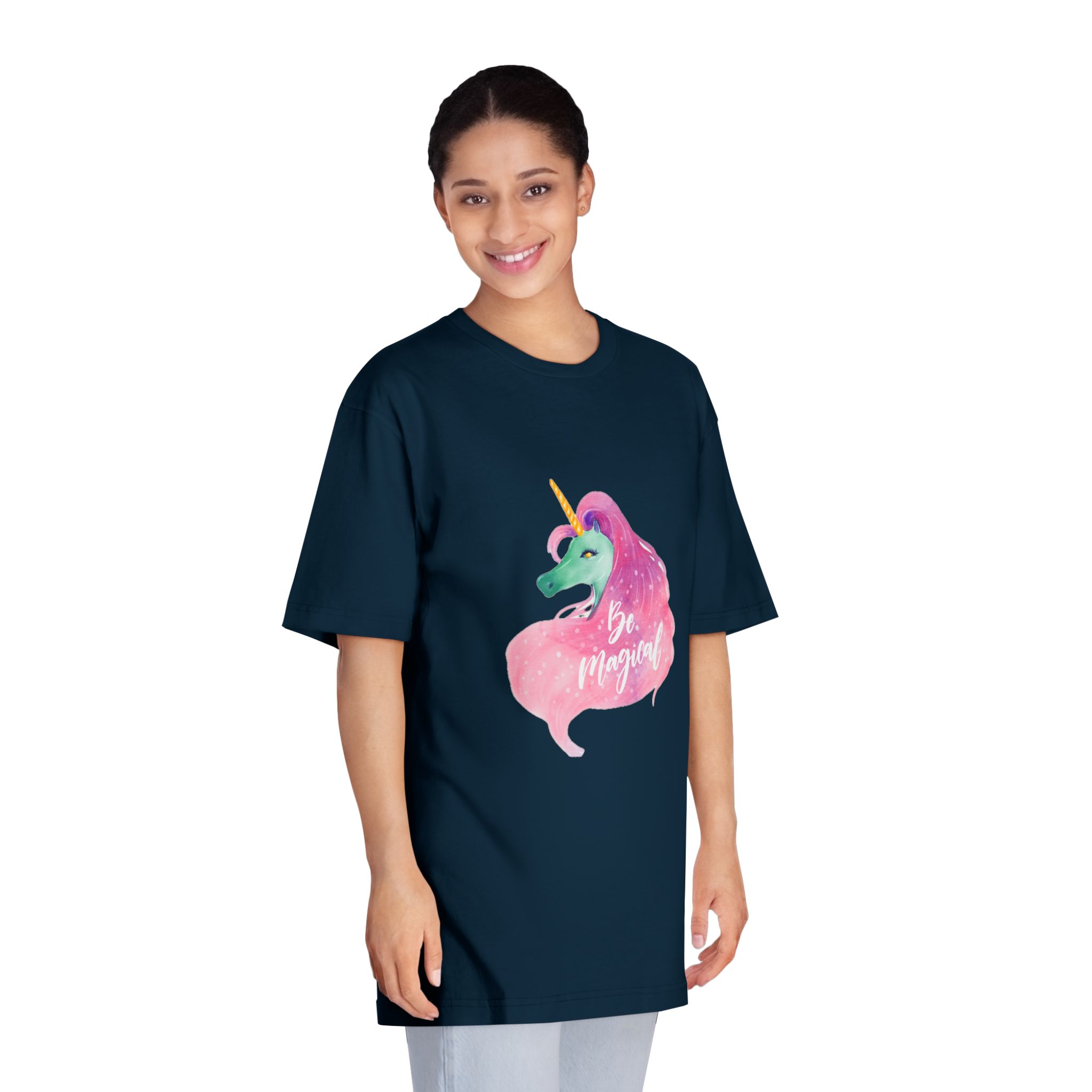 Unicorn V46 Unisex Classic Crewneck T Shirt - Image 19