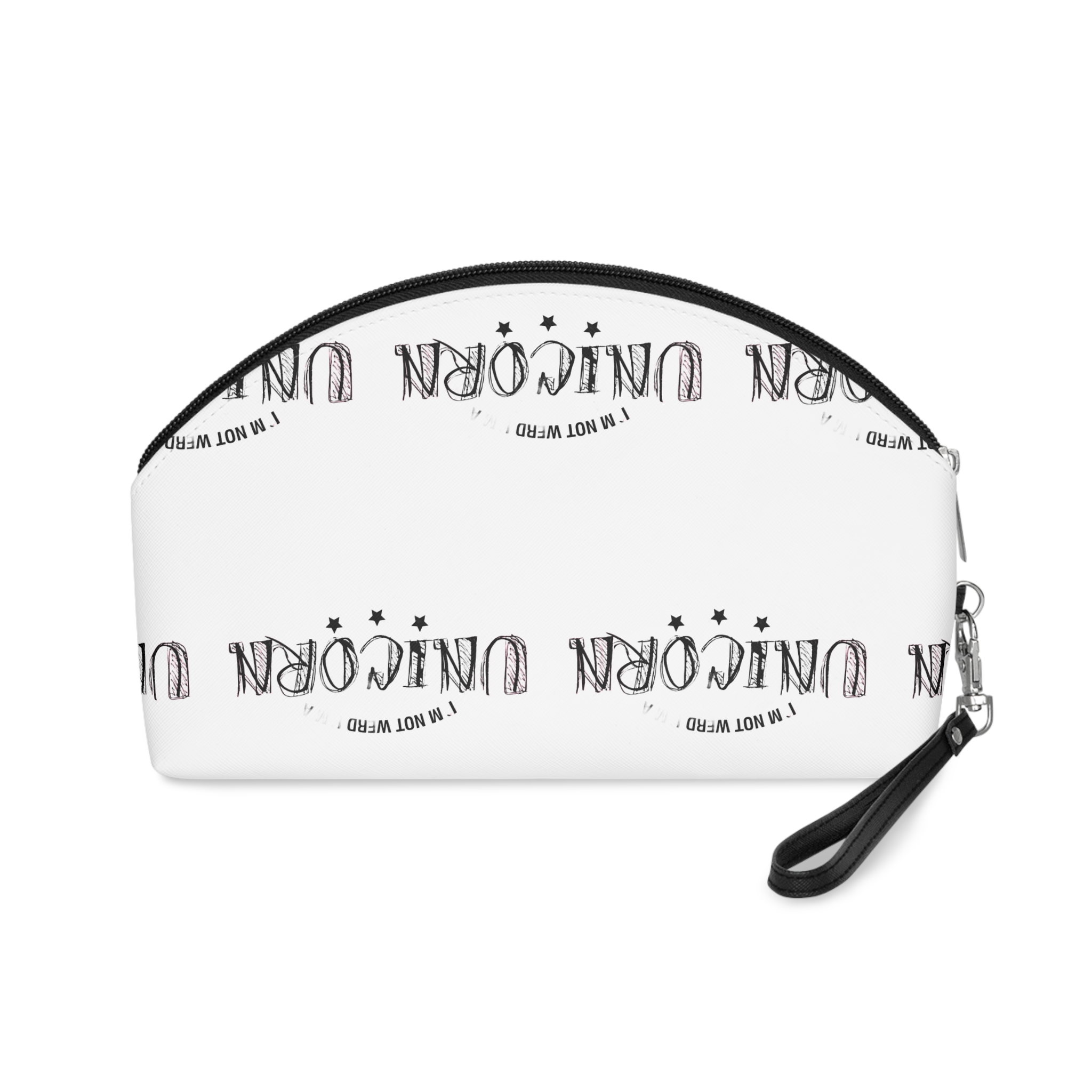 I Am Not Werd I Am An Unicorn Makeup Bag - Image 2