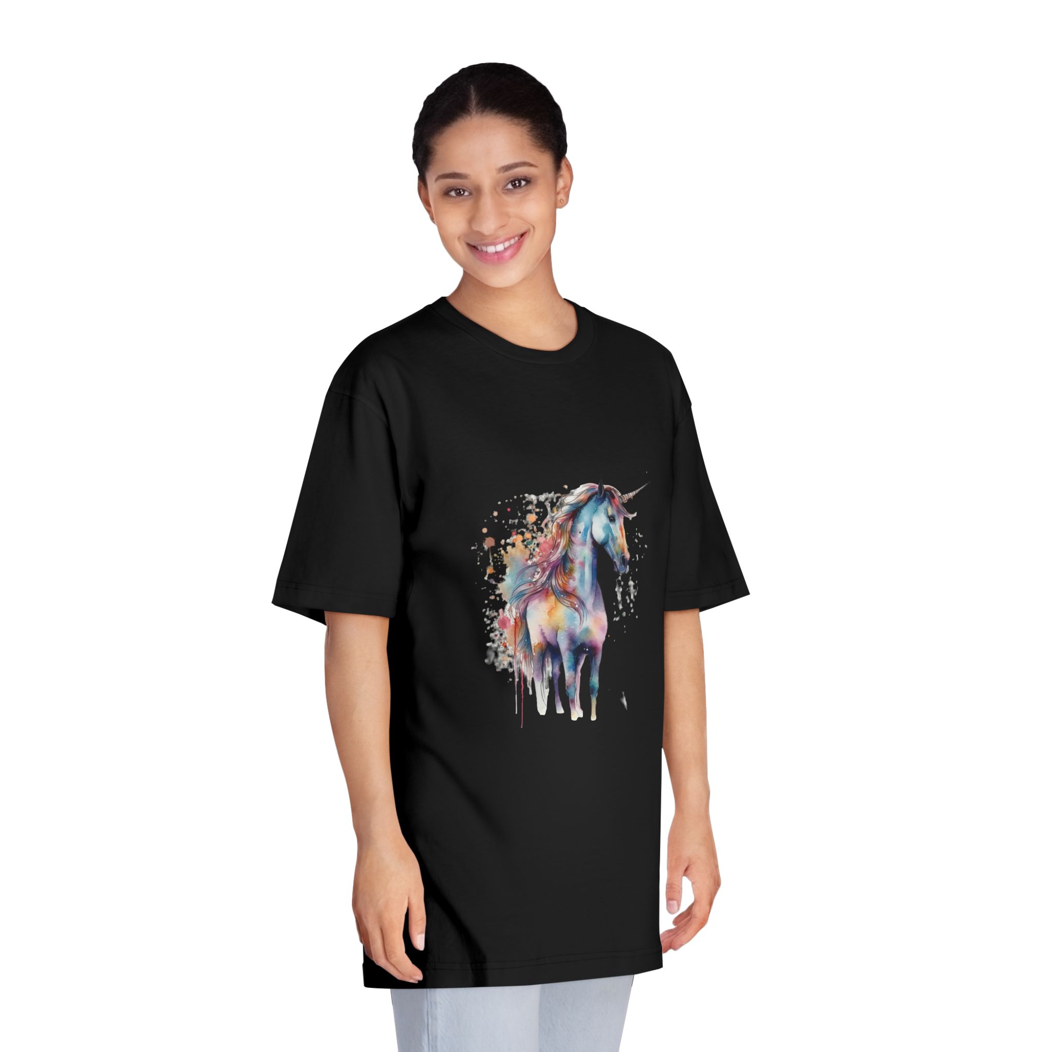 Unicorns 175 Unisex Classic Crewneck T Shirt - Image 7