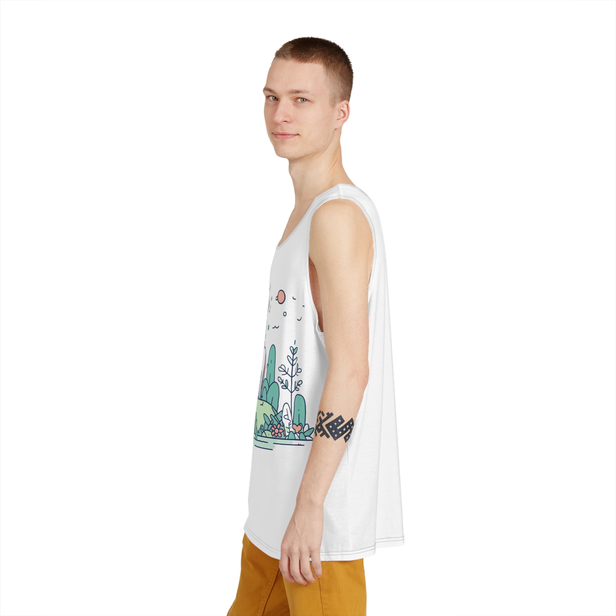 Unicorns 6 Mens Tank Aop