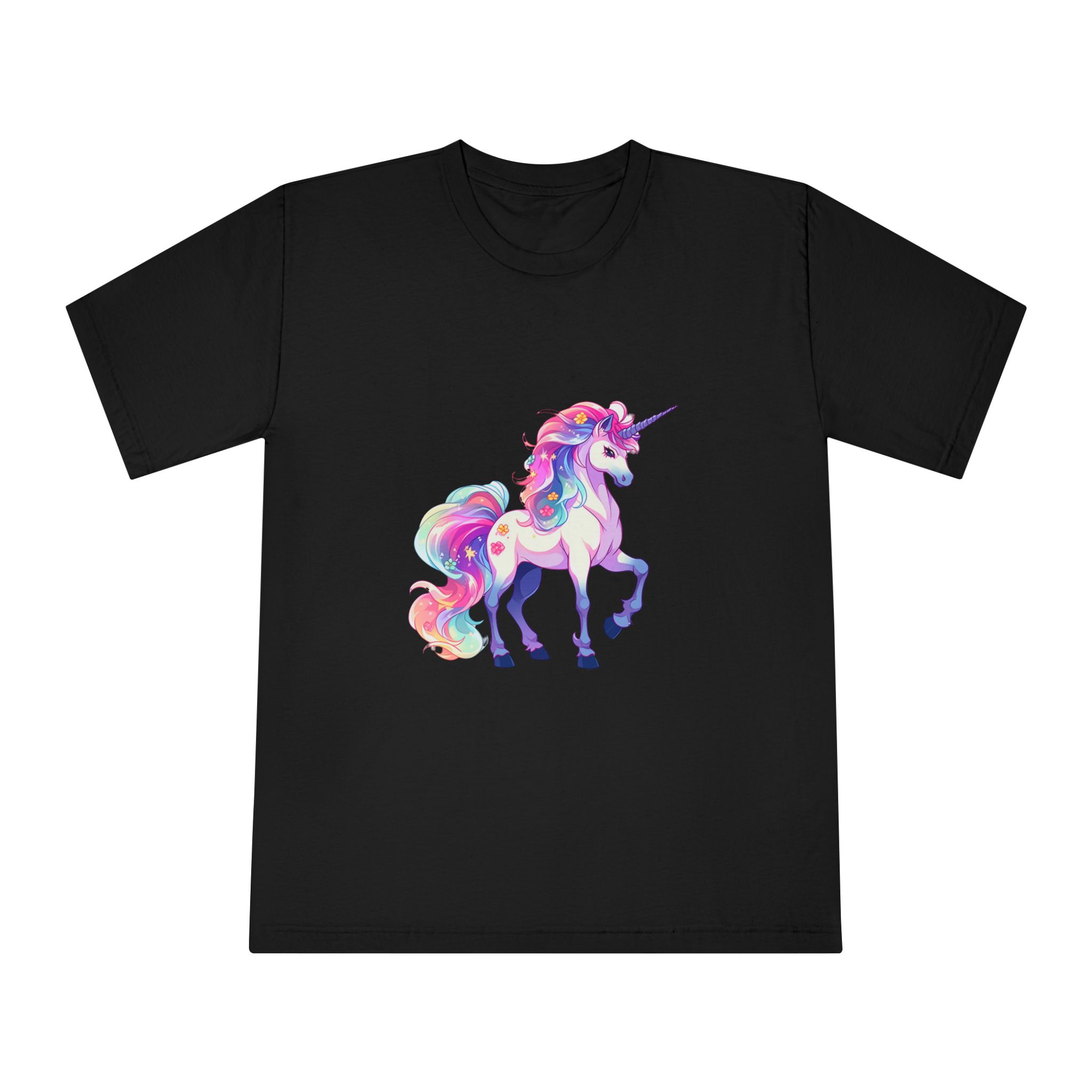 Unicorns 306 Unisex Classic Crewneck T Shirt - Image 5