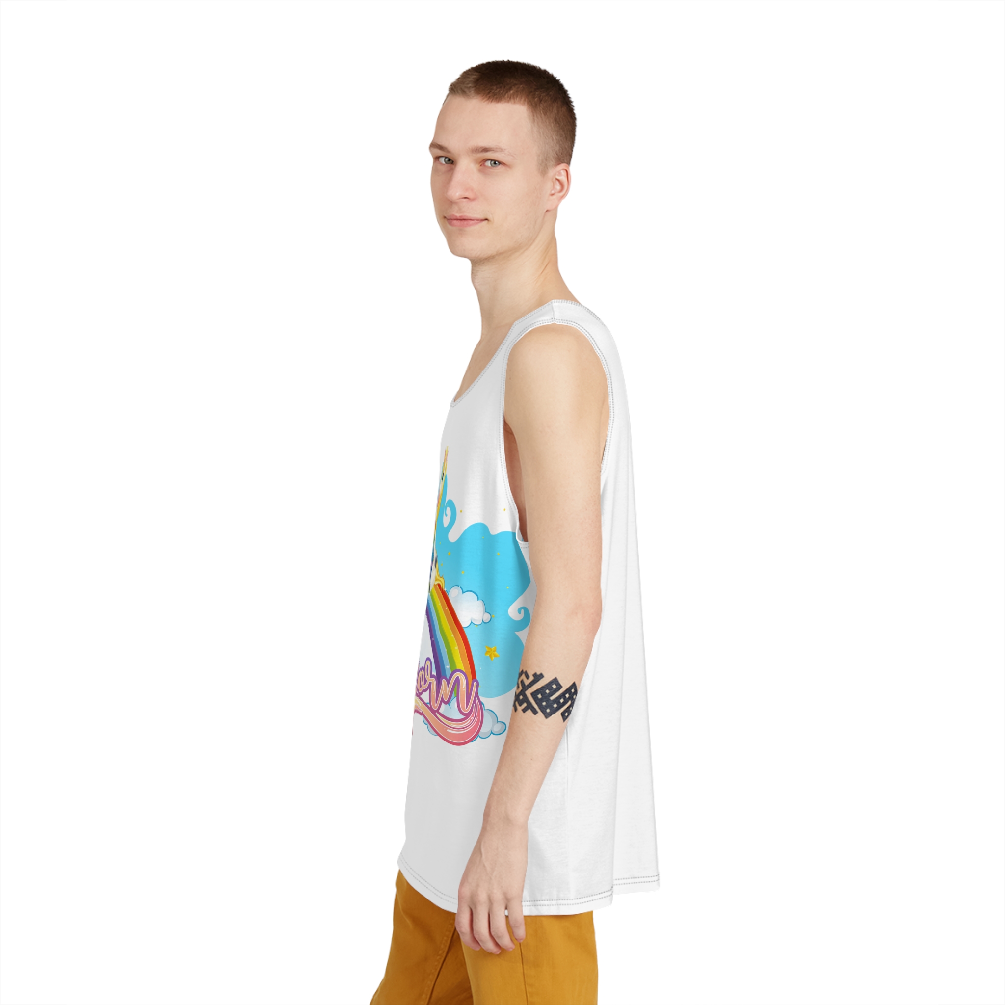 Unicorn V569 Mens Tank Aop