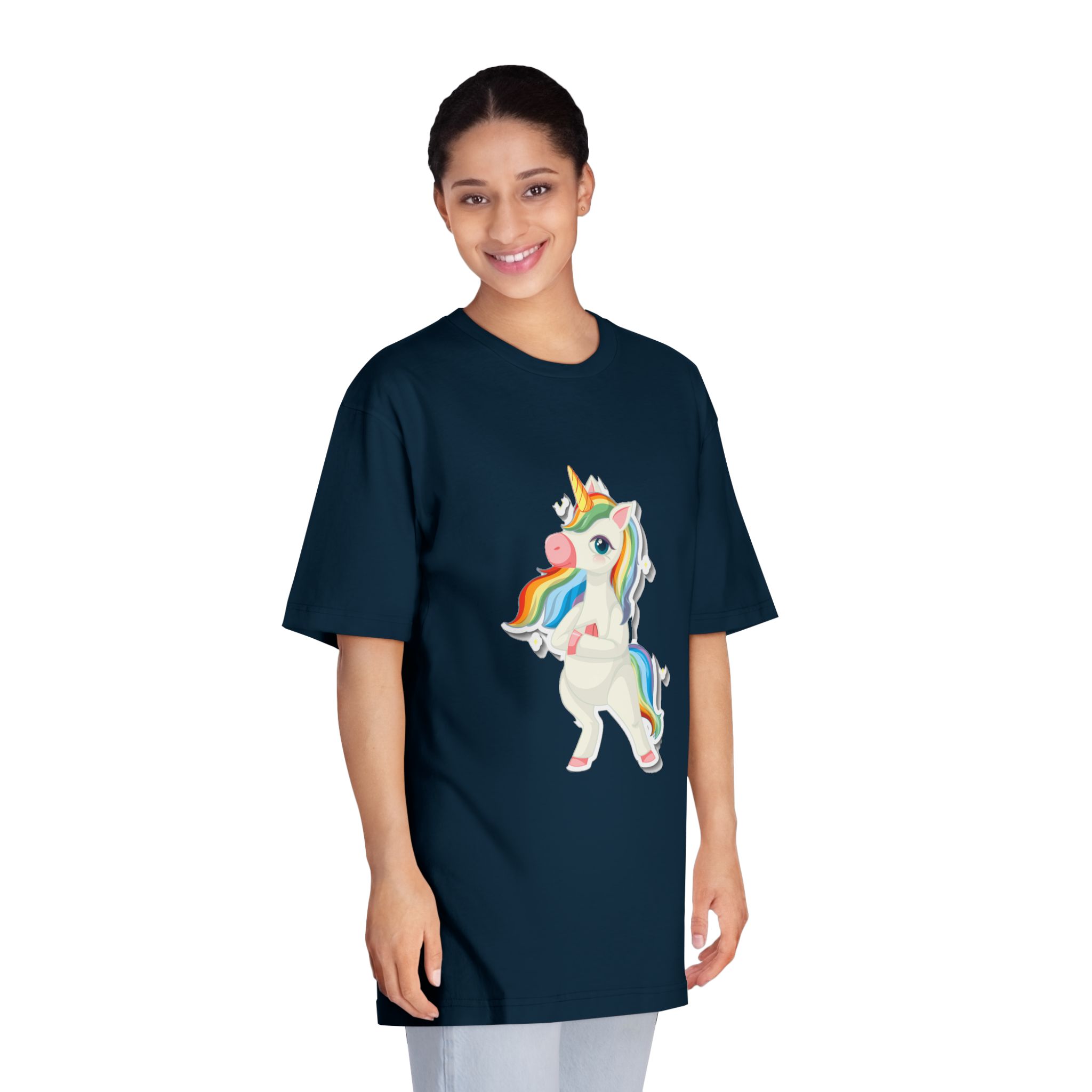 Unicorn V697 Unisex Classic Crewneck T Shirt - Image 19